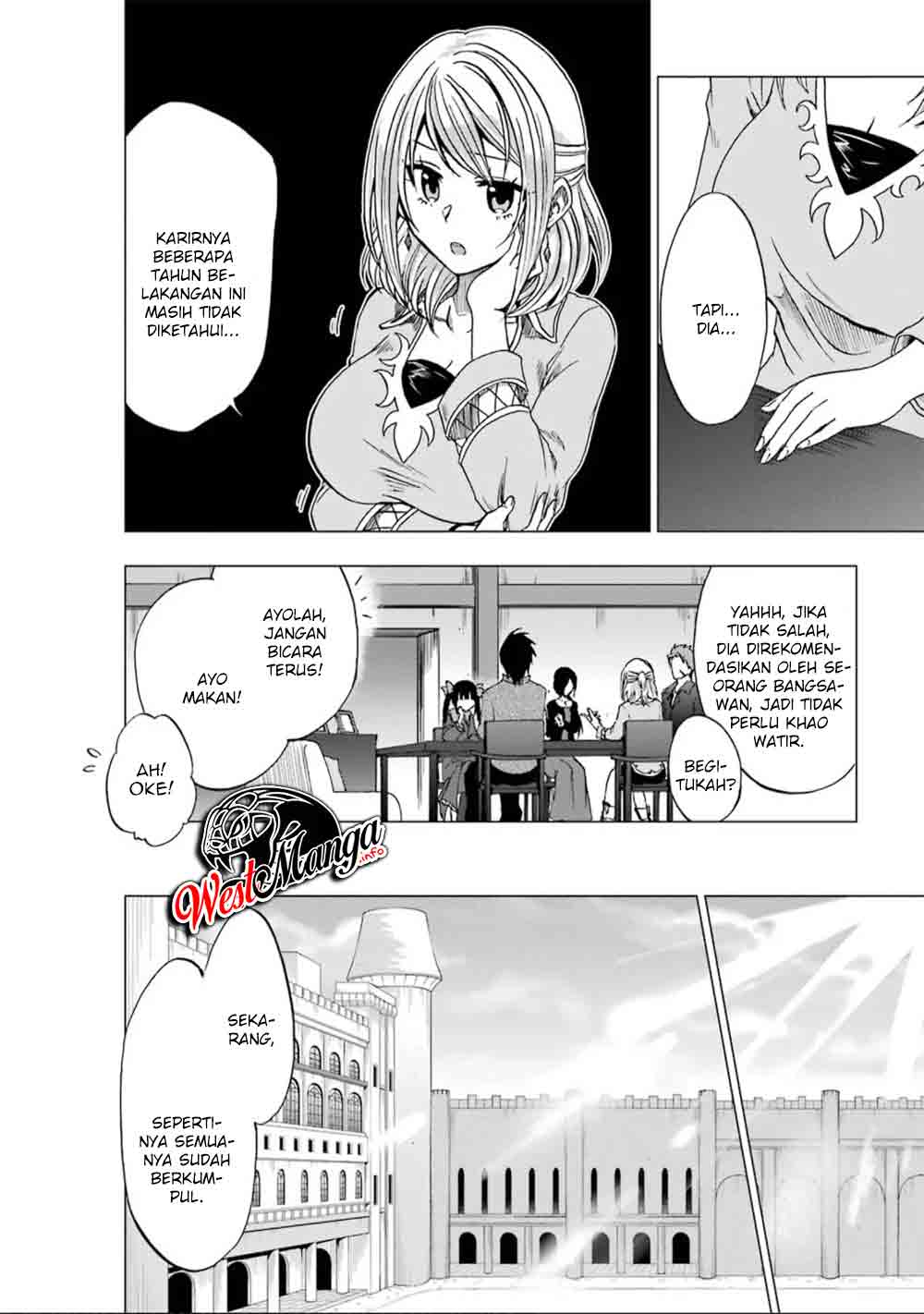 Ankoku Kishi no Ore desu Ga Saikyou no Seikishi wo Mezashimasu Chapter 4 - halaman 36