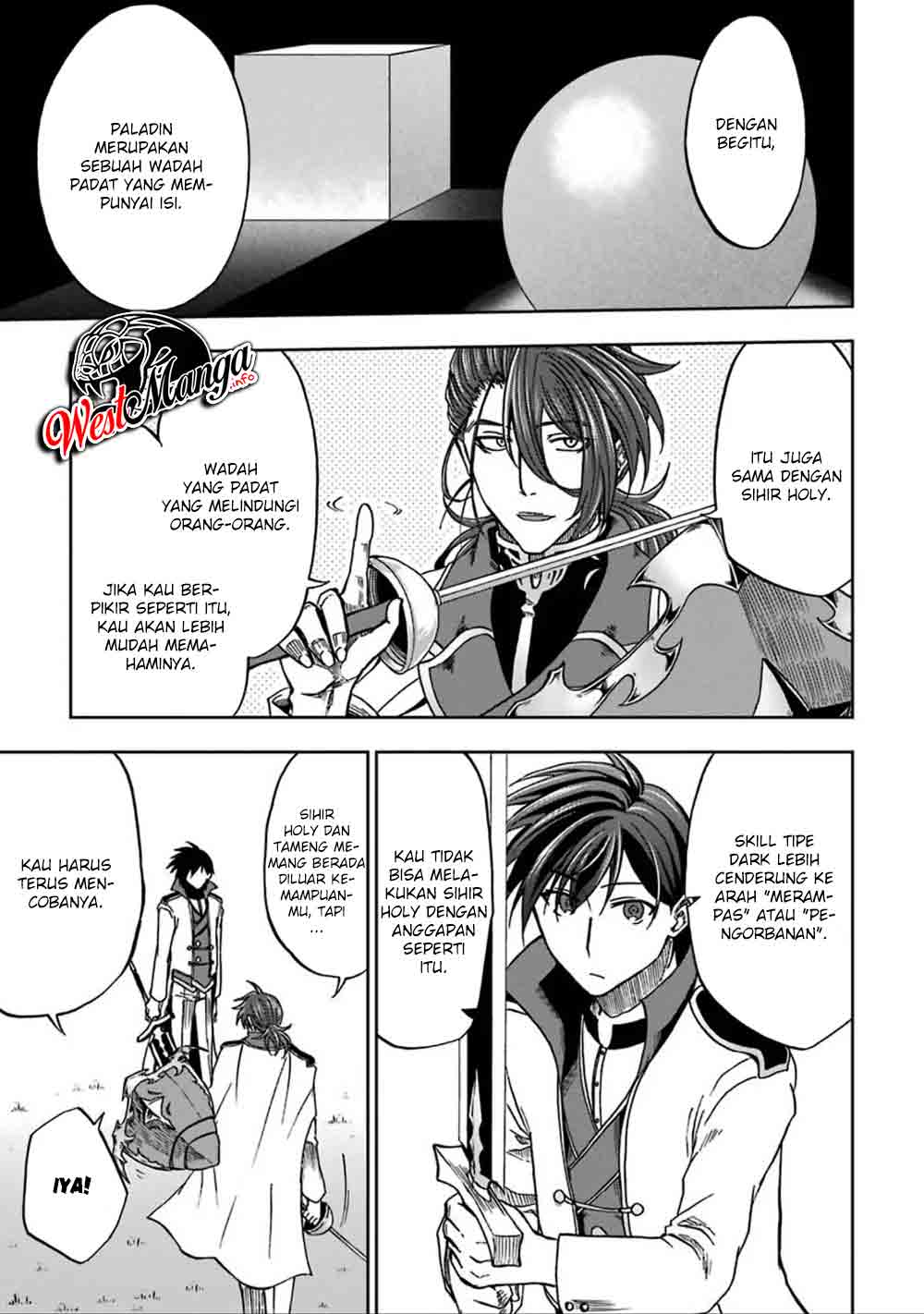 Ankoku Kishi no Ore desu Ga Saikyou no Seikishi wo Mezashimasu Chapter 5 - halaman 25