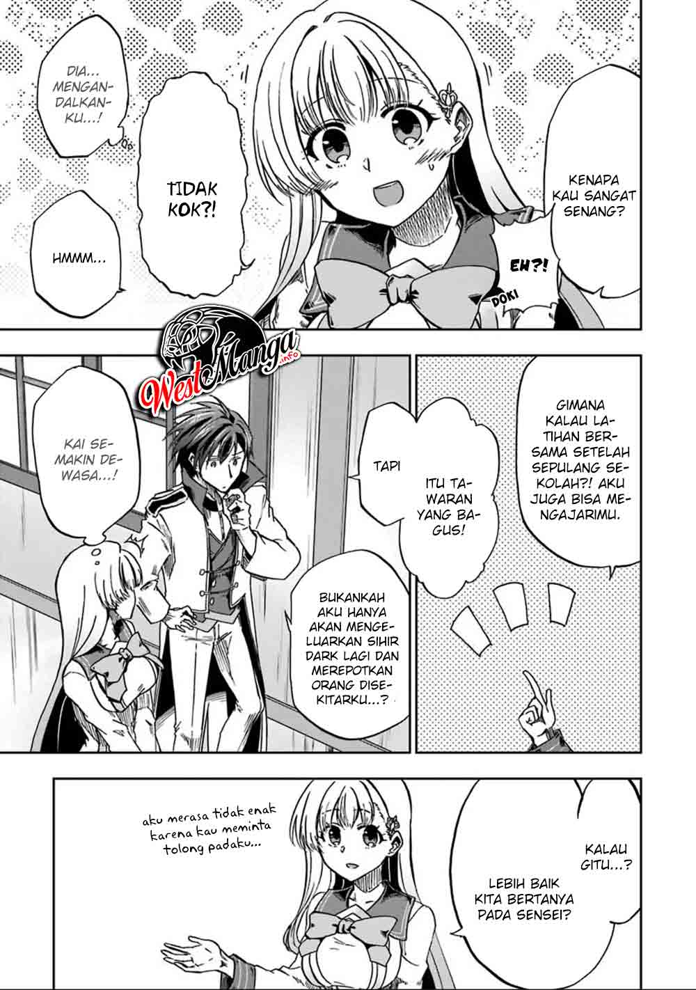 Ankoku Kishi no Ore desu Ga Saikyou no Seikishi wo Mezashimasu Chapter 5 - halaman 8