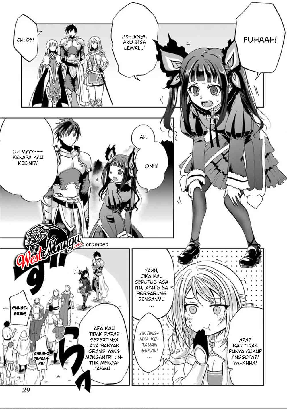 Ankoku Kishi no Ore desu Ga Saikyou no Seikishi wo Mezashimasu Chapter 6 - halaman 33
