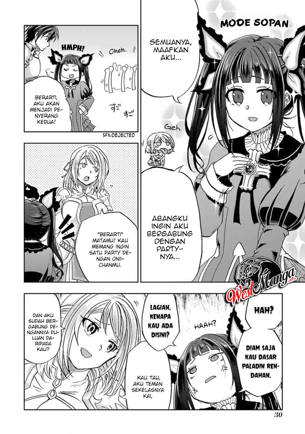 Ankoku Kishi no Ore desu Ga Saikyou no Seikishi wo Mezashimasu Chapter 6 - halaman 34