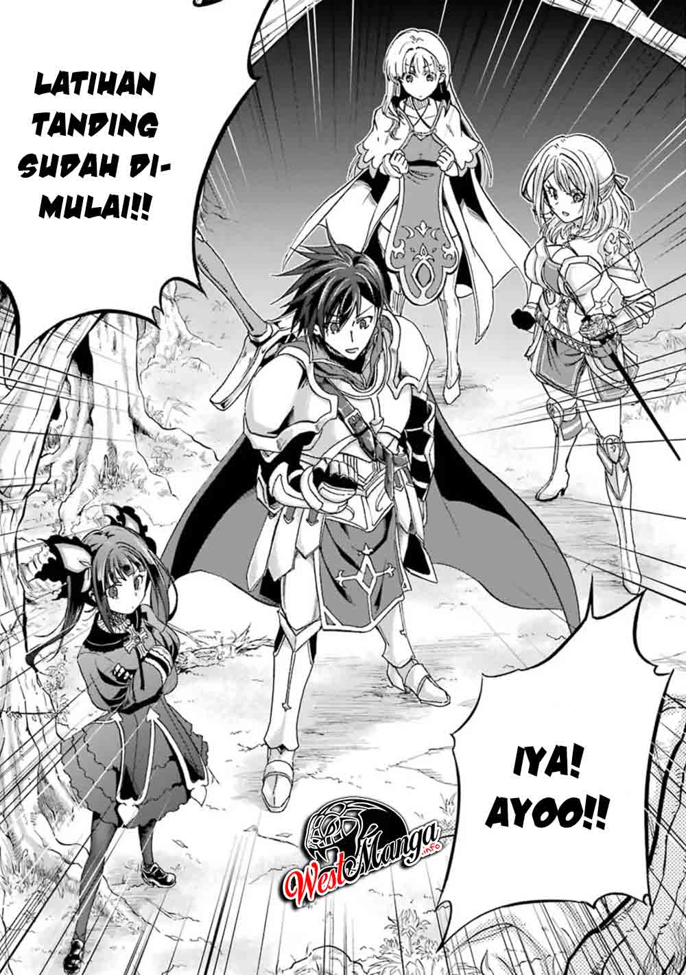 Ankoku Kishi no Ore desu Ga Saikyou no Seikishi wo Mezashimasu Chapter 6 - halaman 41