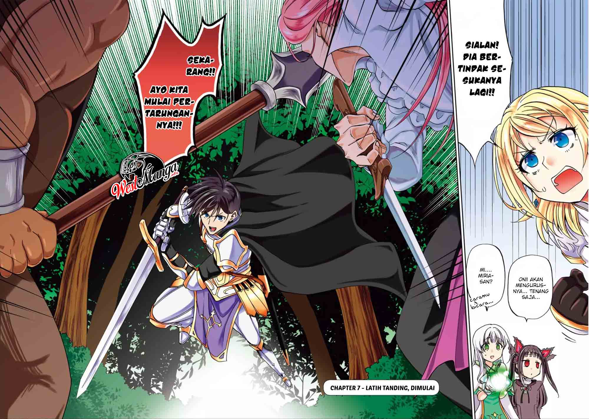 Ankoku Kishi no Ore desu Ga Saikyou no Seikishi wo Mezashimasu Chapter 7 - halaman 4