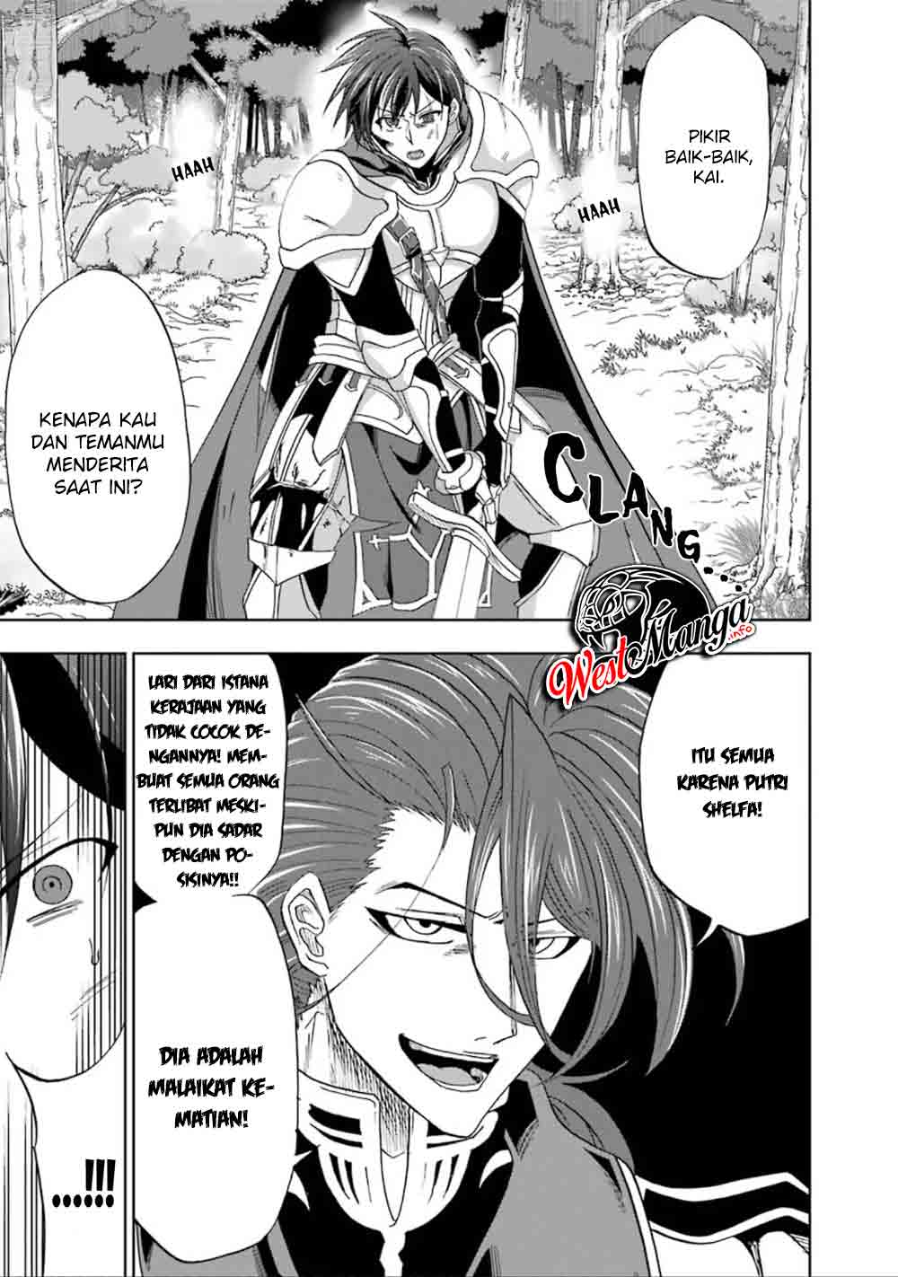 Ankoku Kishi no Ore desu Ga Saikyou no Seikishi wo Mezashimasu Chapter 8 - halaman 32
