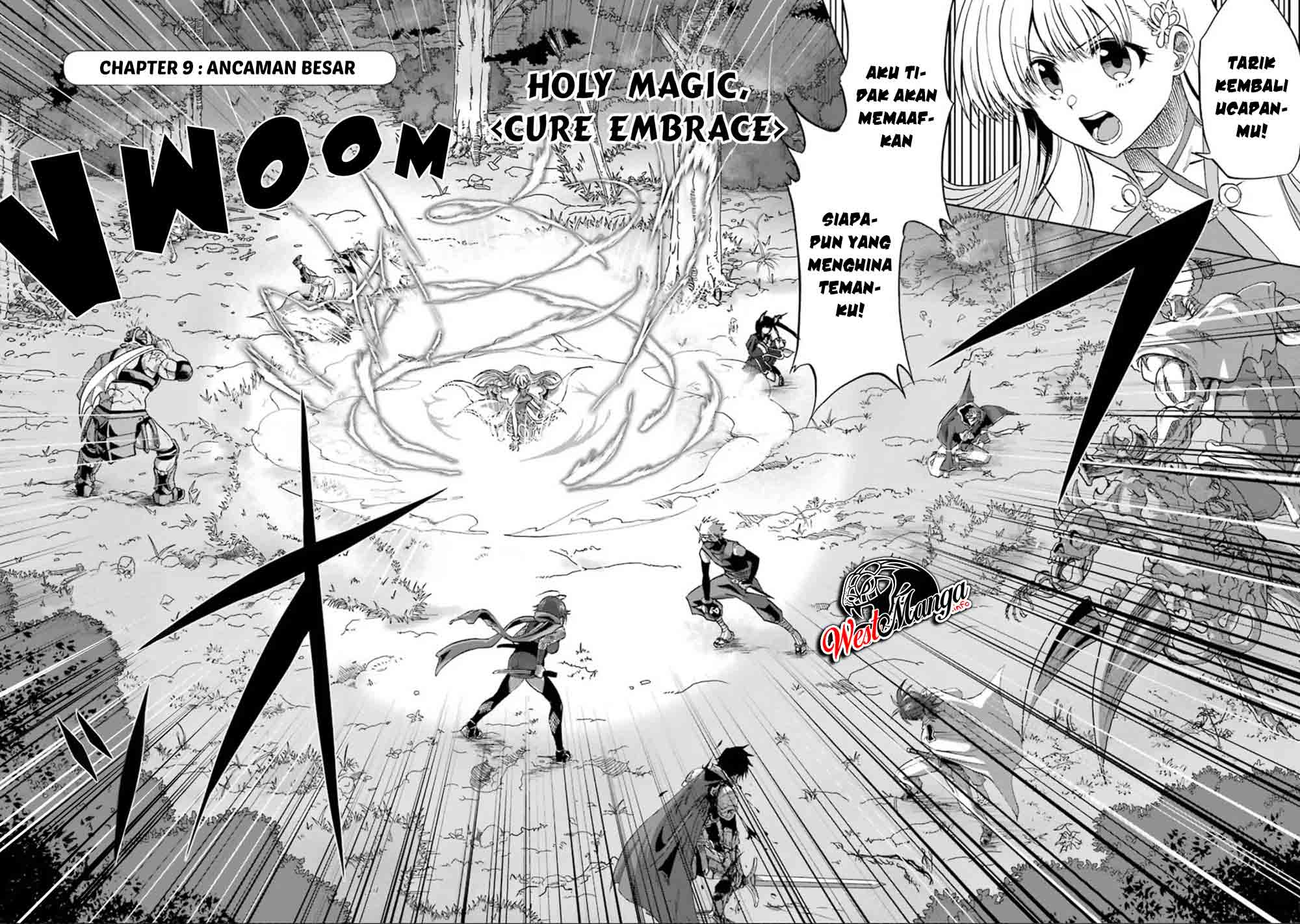 Ankoku Kishi no Ore desu Ga Saikyou no Seikishi wo Mezashimasu Chapter 9 - halaman 4