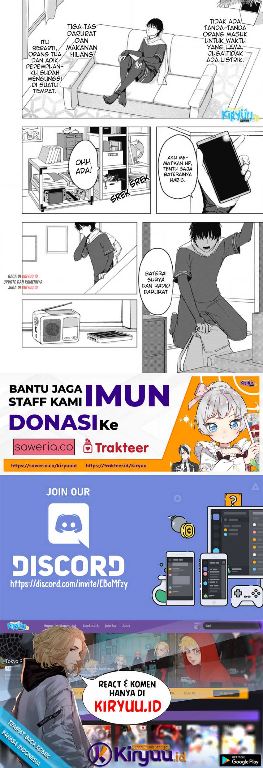 Ano Hi Chikyuu ni Dungeon ga Shutsugen shita Chapter 5.1 - halaman 12