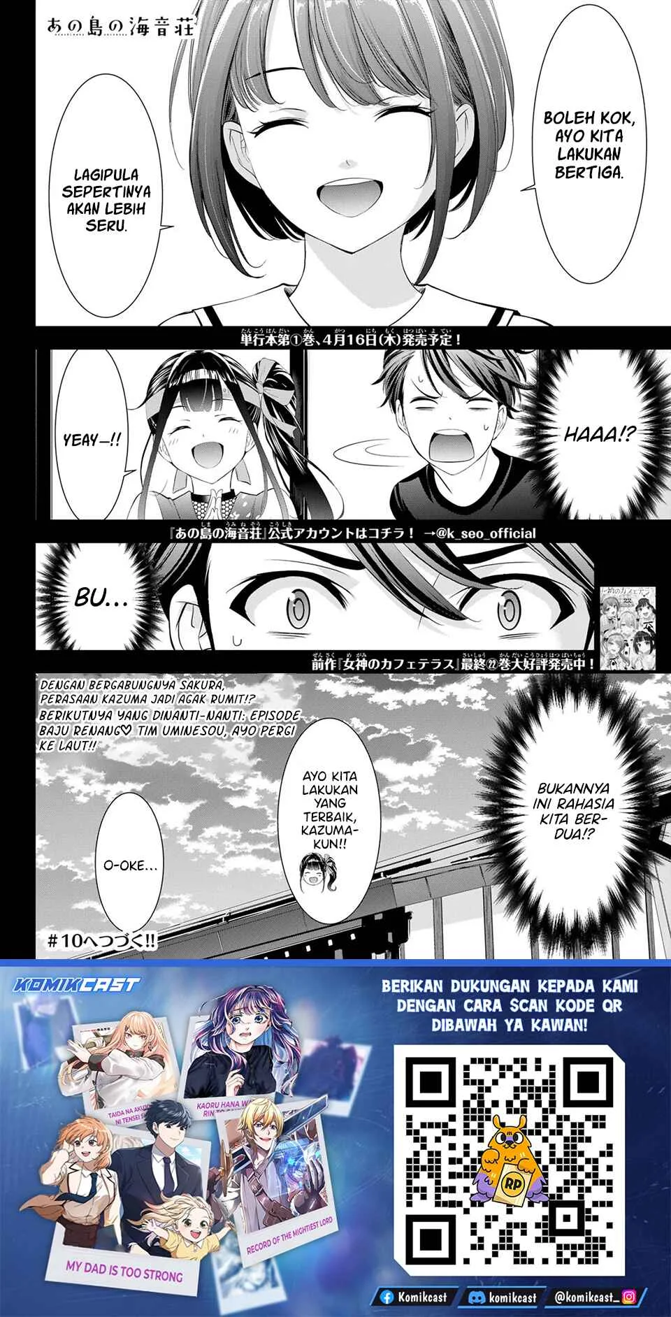 Ano Shima no Uminesou Chapter 9 - halaman 19