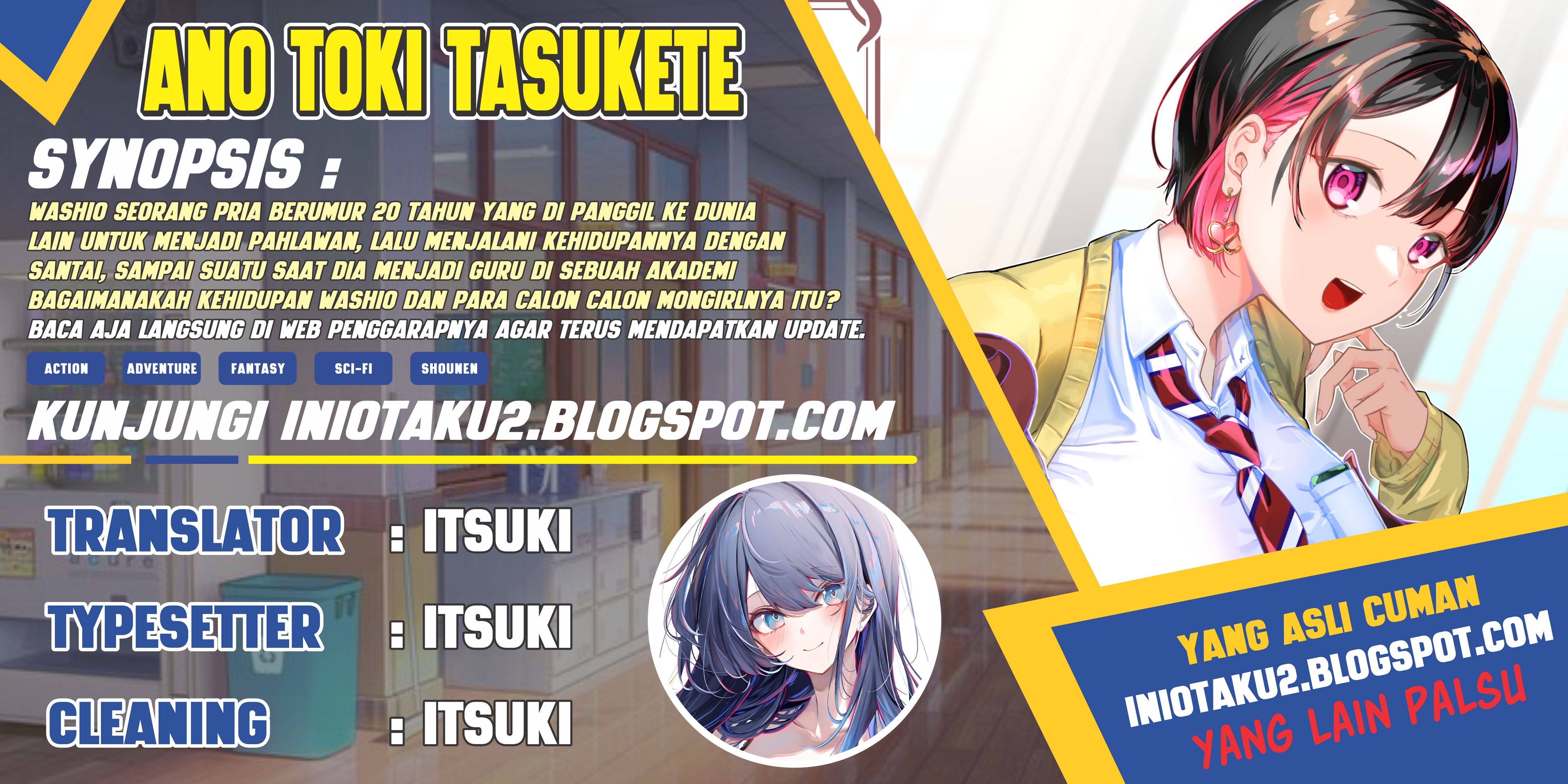 "Ano Toki Tasukete Itadaita Monster Musume desu.": Isekai Ossan Kyoushi Totsuzen no Moteki ni Konwaku suru Chapter 1 - halaman 1