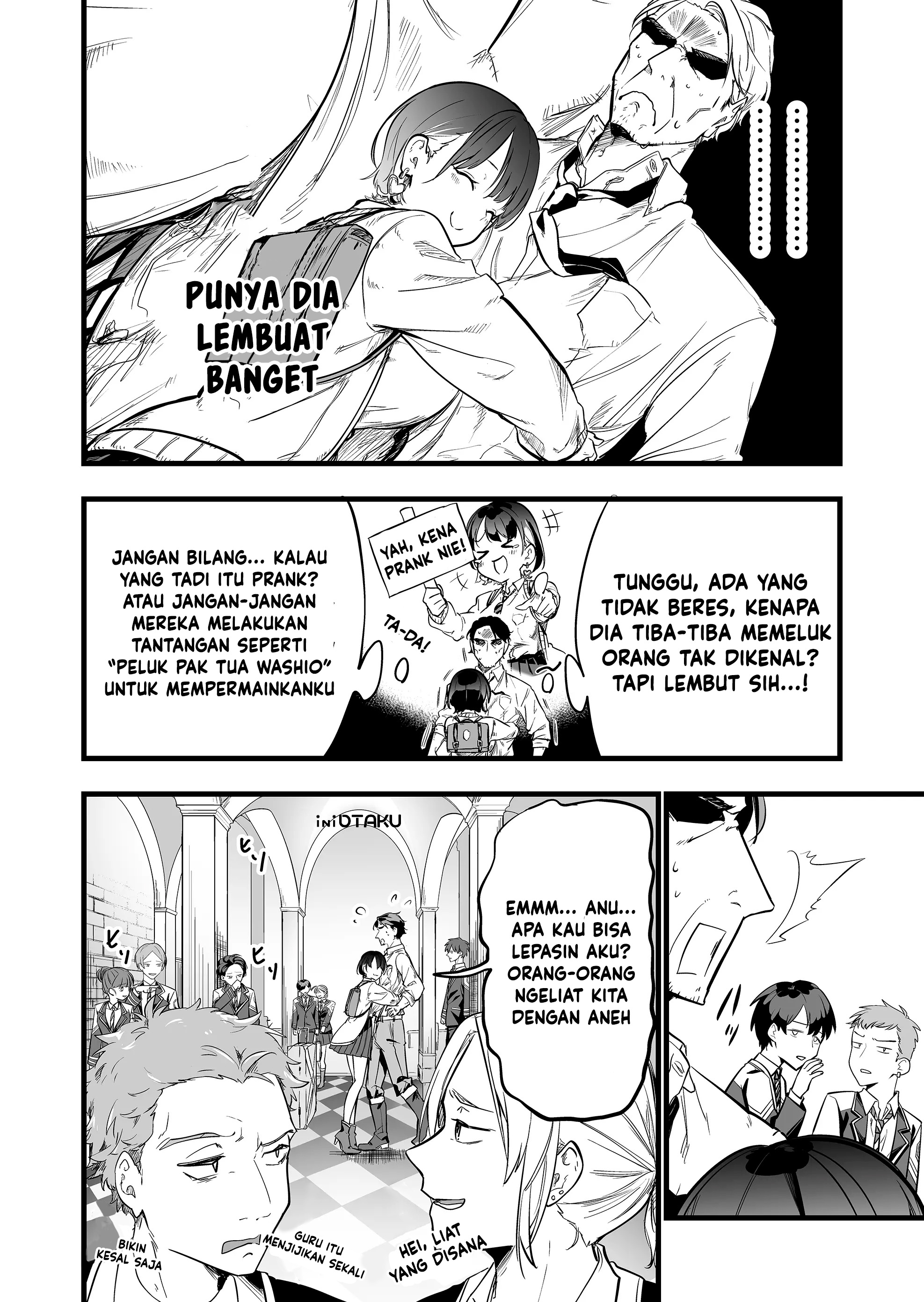 "Ano Toki Tasukete Itadaita Monster Musume desu.": Isekai Ossan Kyoushi Totsuzen no Moteki ni Konwaku suru Chapter 1 - halaman 12