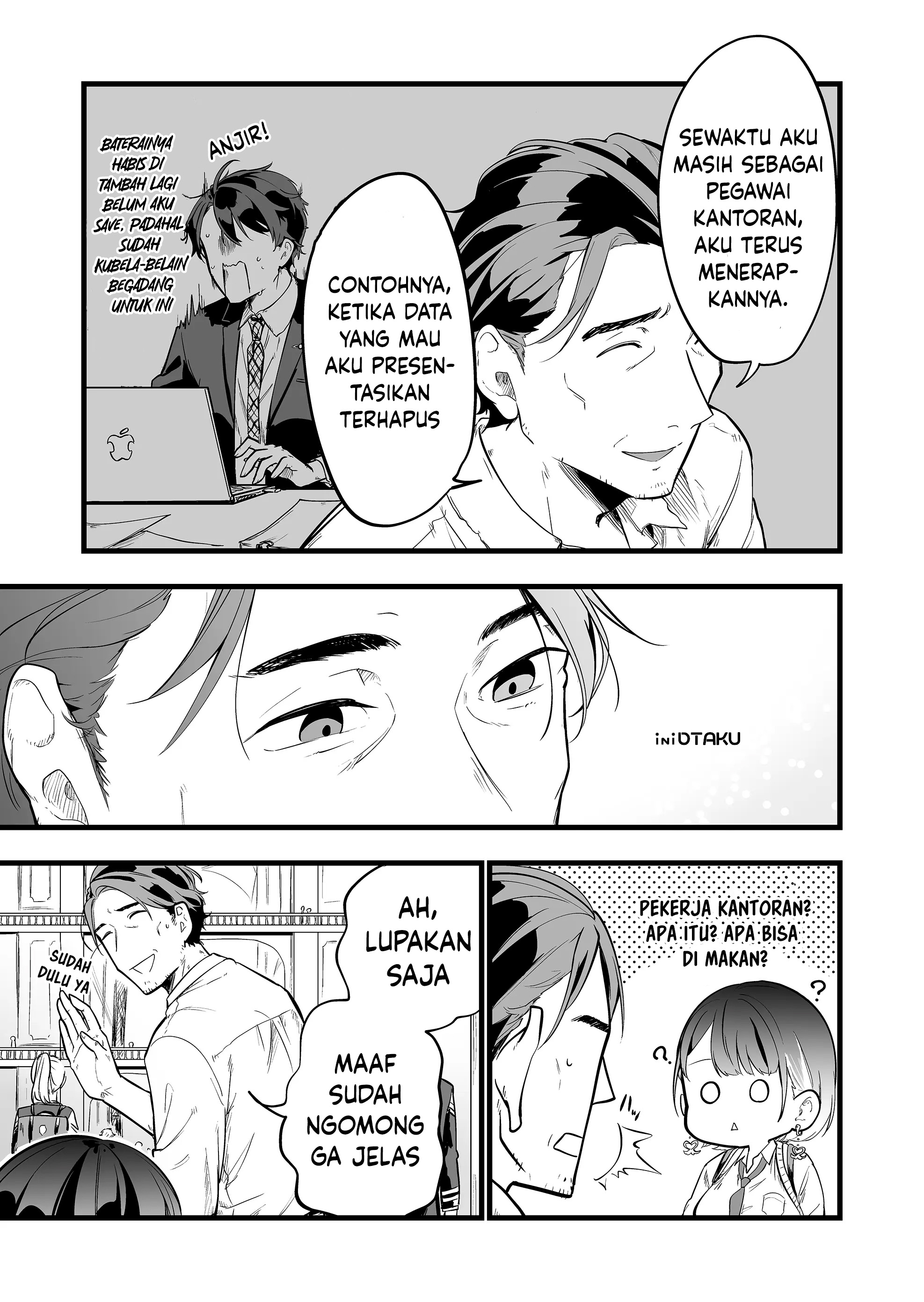 "Ano Toki Tasukete Itadaita Monster Musume desu.": Isekai Ossan Kyoushi Totsuzen no Moteki ni Konwaku suru Chapter 1 - halaman 17