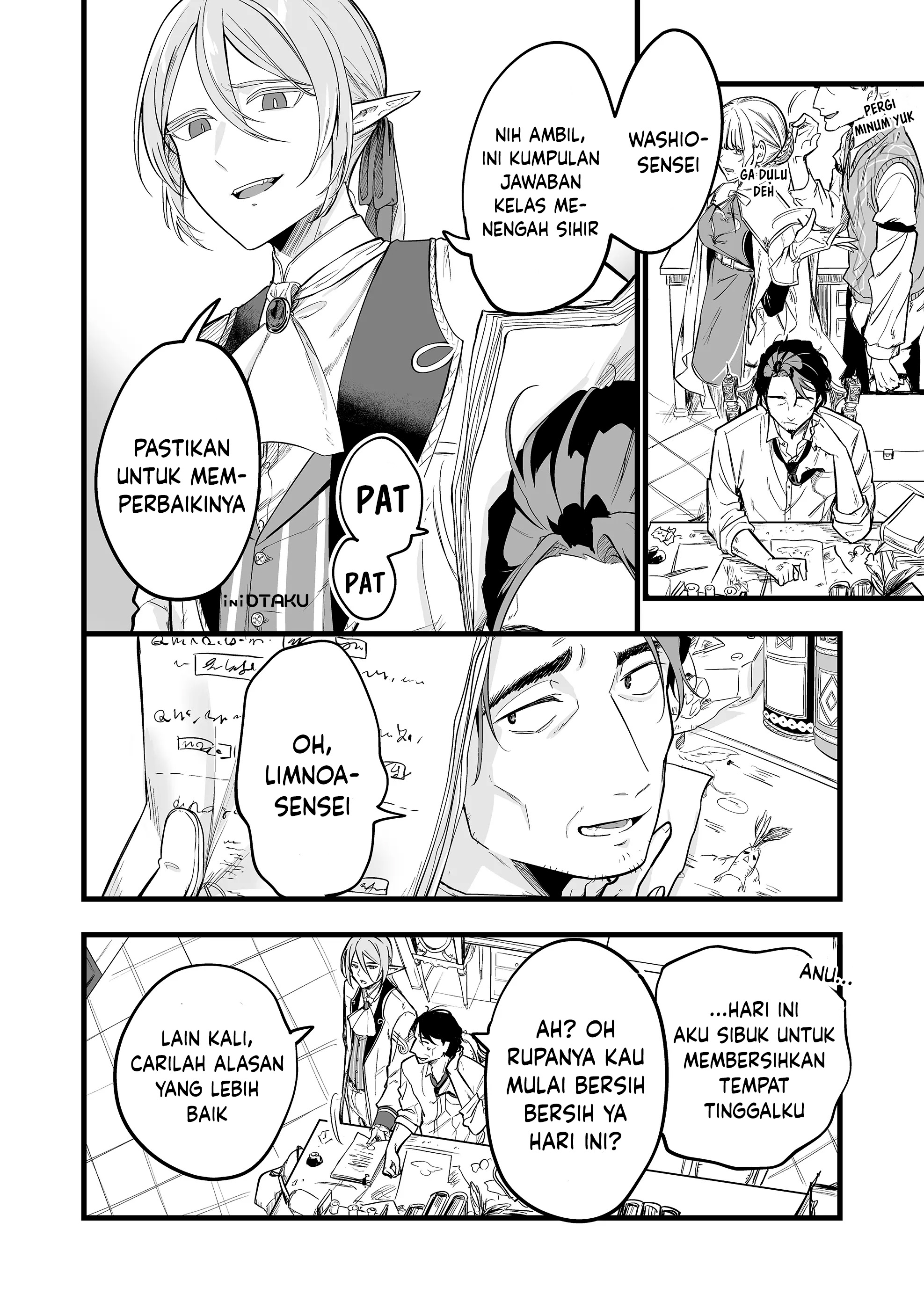"Ano Toki Tasukete Itadaita Monster Musume desu.": Isekai Ossan Kyoushi Totsuzen no Moteki ni Konwaku suru Chapter 1 - halaman 20