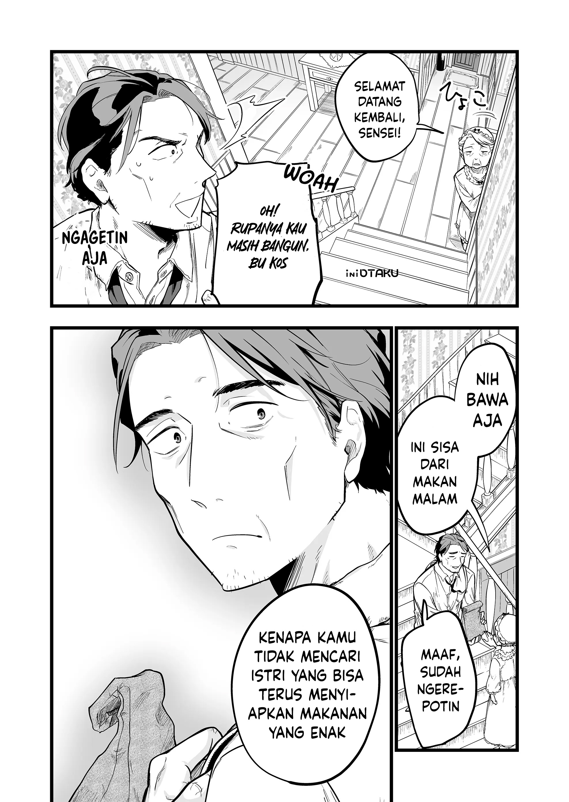 "Ano Toki Tasukete Itadaita Monster Musume desu.": Isekai Ossan Kyoushi Totsuzen no Moteki ni Konwaku suru Chapter 1 - halaman 24