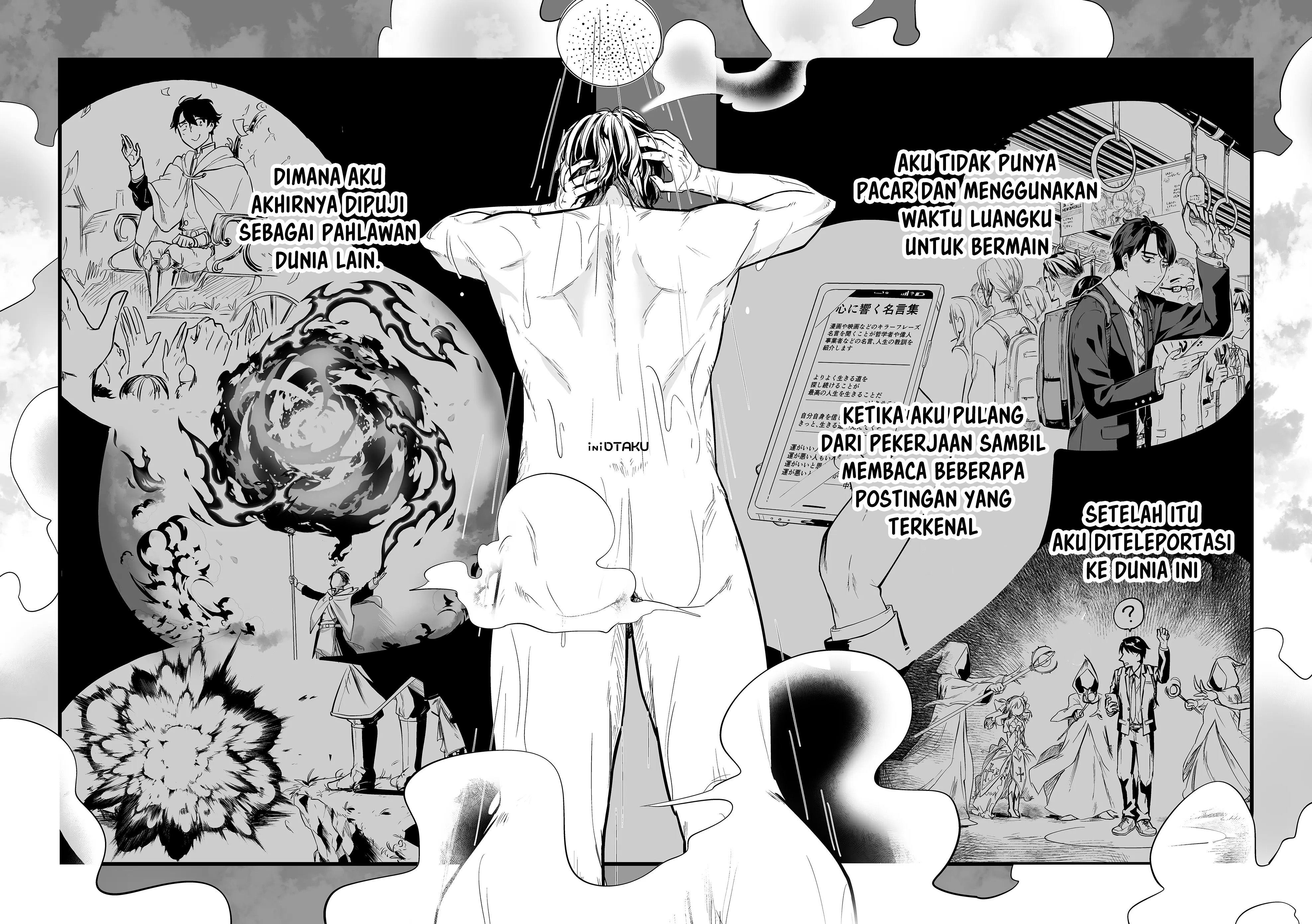 "Ano Toki Tasukete Itadaita Monster Musume desu.": Isekai Ossan Kyoushi Totsuzen no Moteki ni Konwaku suru Chapter 1 - halaman 28