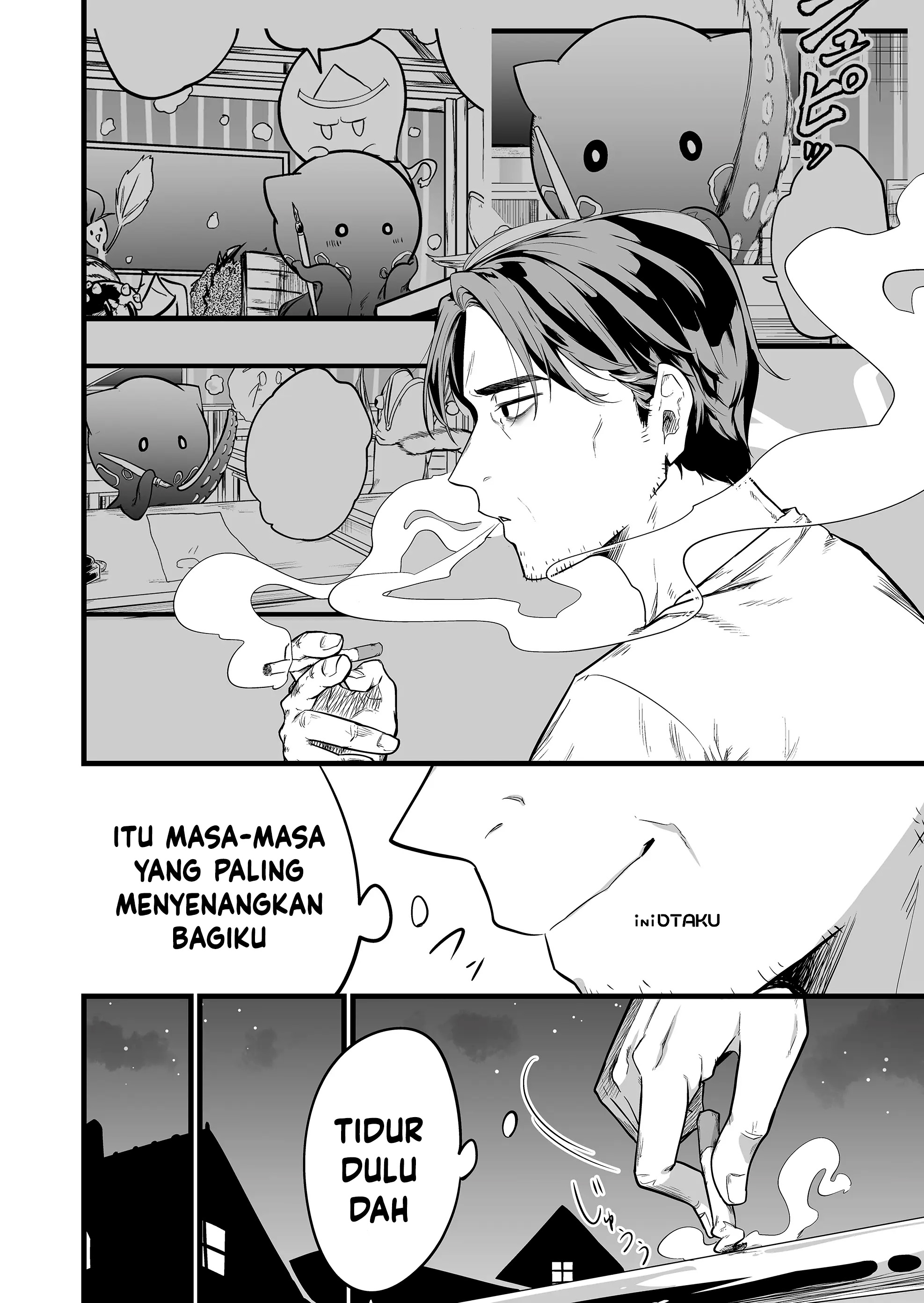 "Ano Toki Tasukete Itadaita Monster Musume desu.": Isekai Ossan Kyoushi Totsuzen no Moteki ni Konwaku suru Chapter 1 - halaman 33