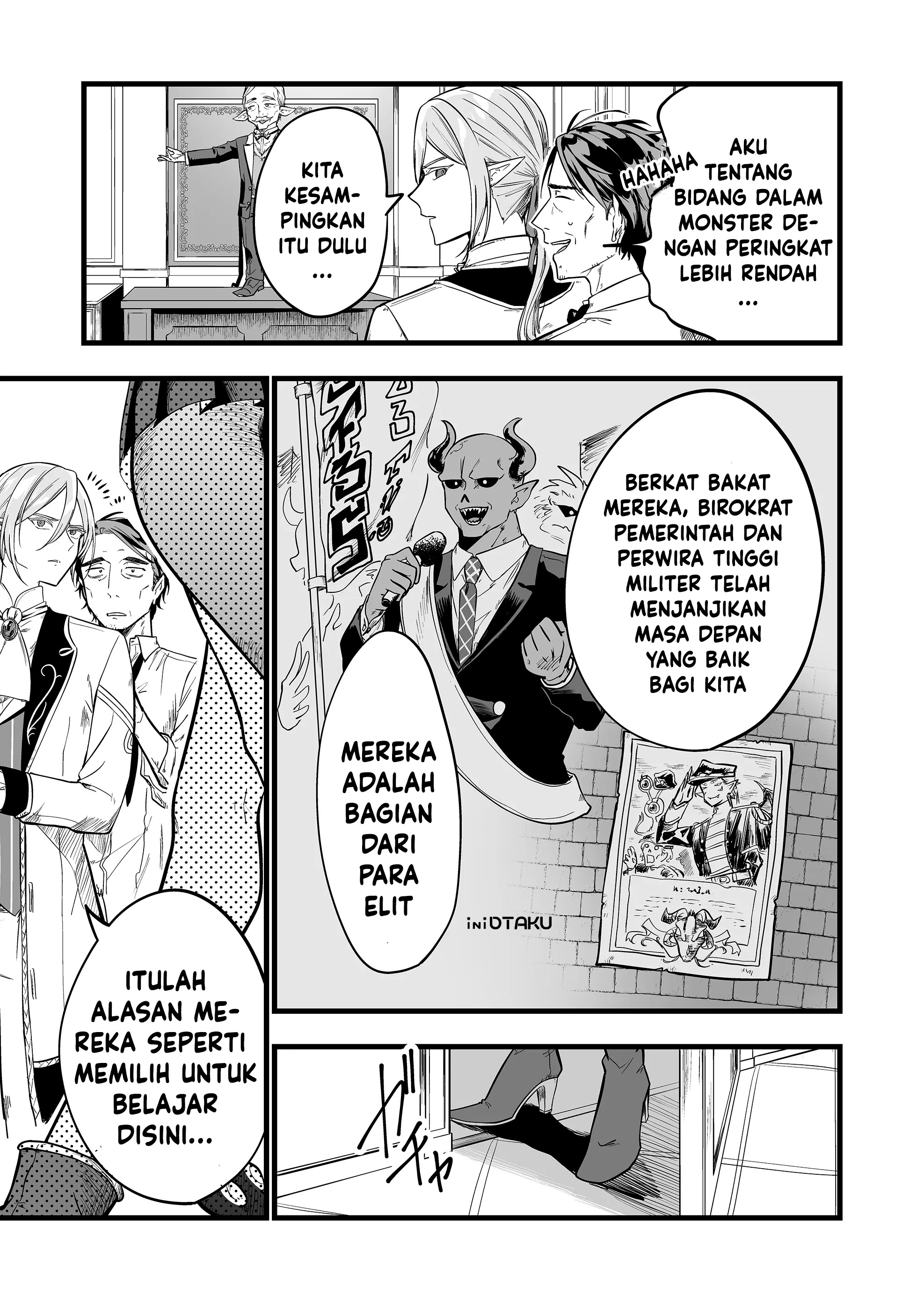 "Ano Toki Tasukete Itadaita Monster Musume desu.": Isekai Ossan Kyoushi Totsuzen no Moteki ni Konwaku suru Chapter 1 - halaman 38