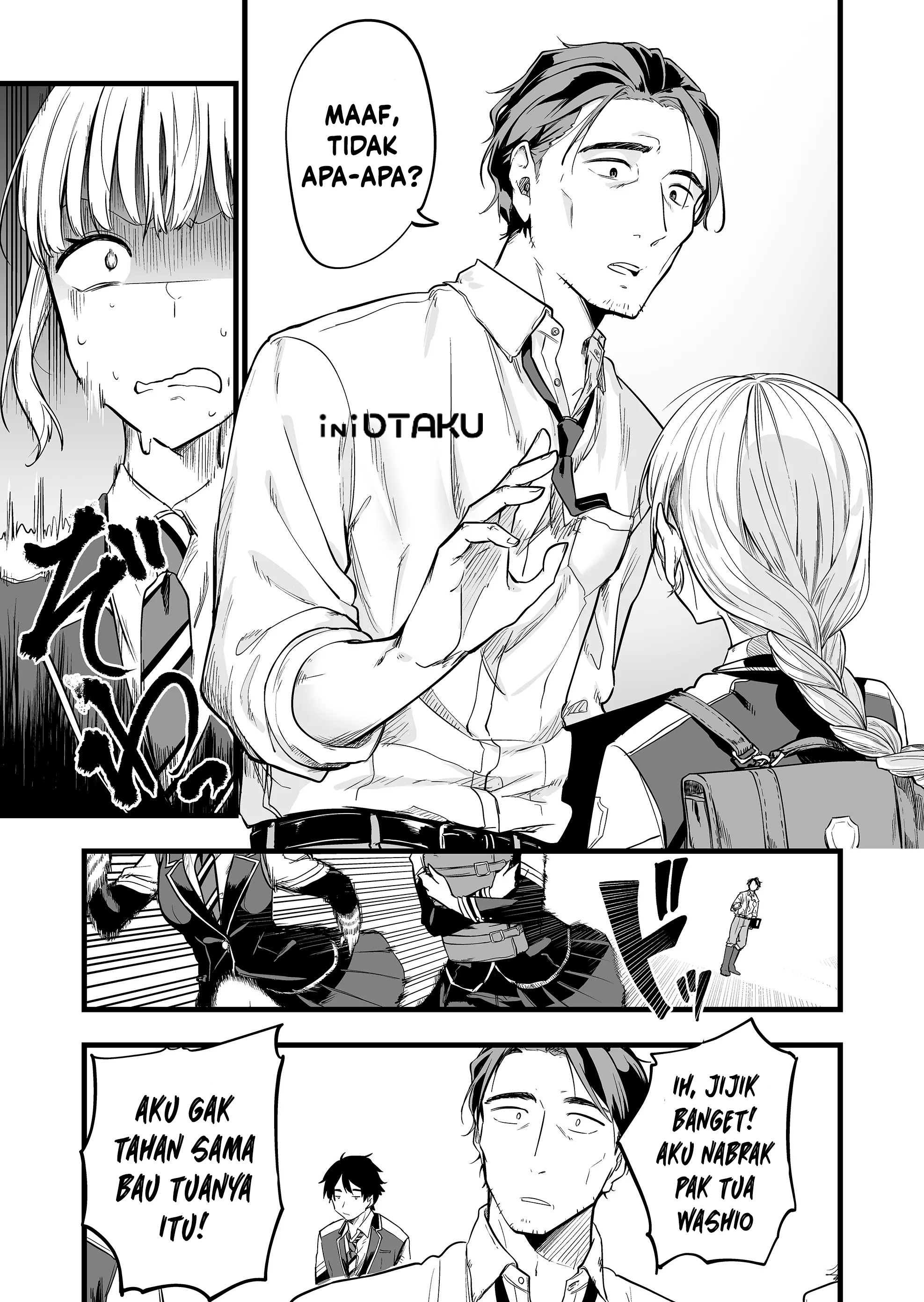 "Ano Toki Tasukete Itadaita Monster Musume desu.": Isekai Ossan Kyoushi Totsuzen no Moteki ni Konwaku suru Chapter 1 - halaman 6