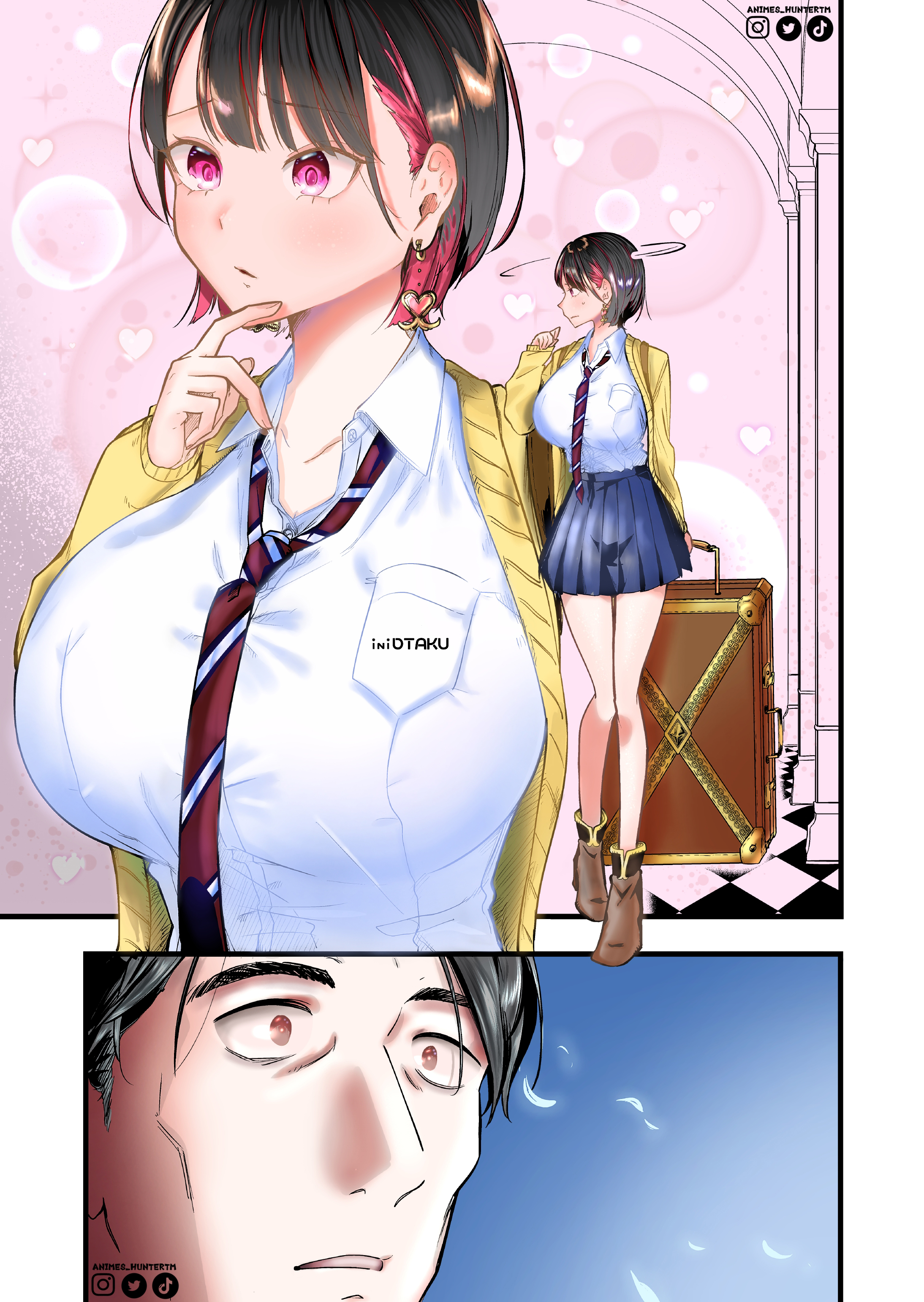 "Ano Toki Tasukete Itadaita Monster Musume desu.": Isekai Ossan Kyoushi Totsuzen no Moteki ni Konwaku suru Chapter 1 - halaman 8