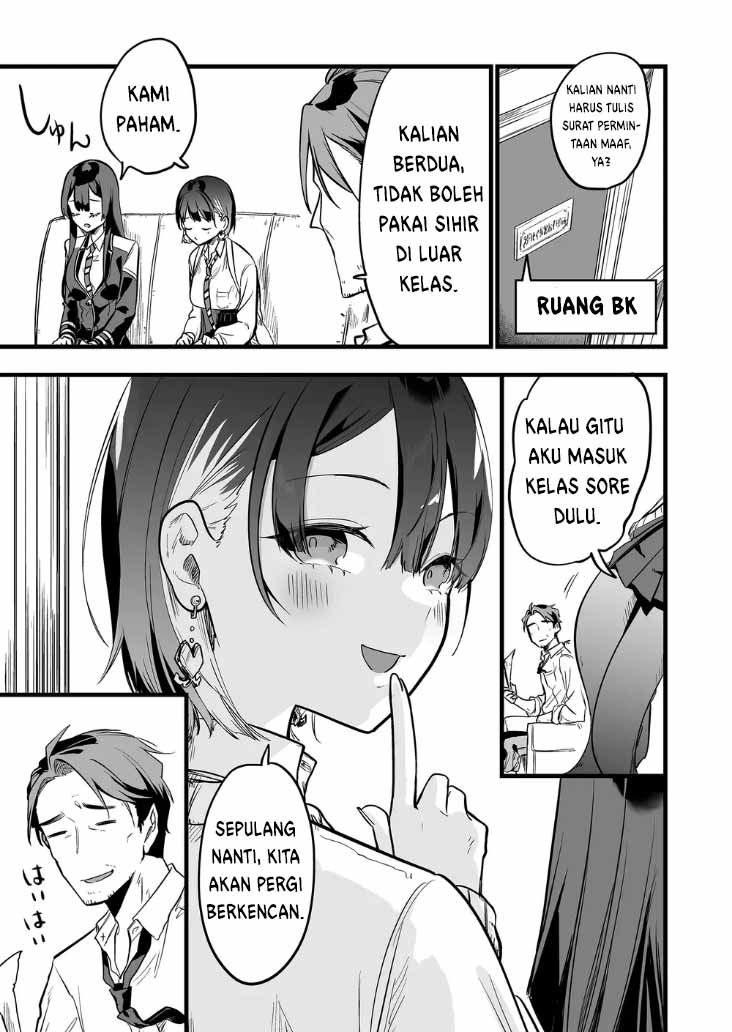 "Ano Toki Tasukete Itadaita Monster Musume desu.": Isekai Ossan Kyoushi Totsuzen no Moteki ni Konwaku suru Chapter 10 - halaman 2