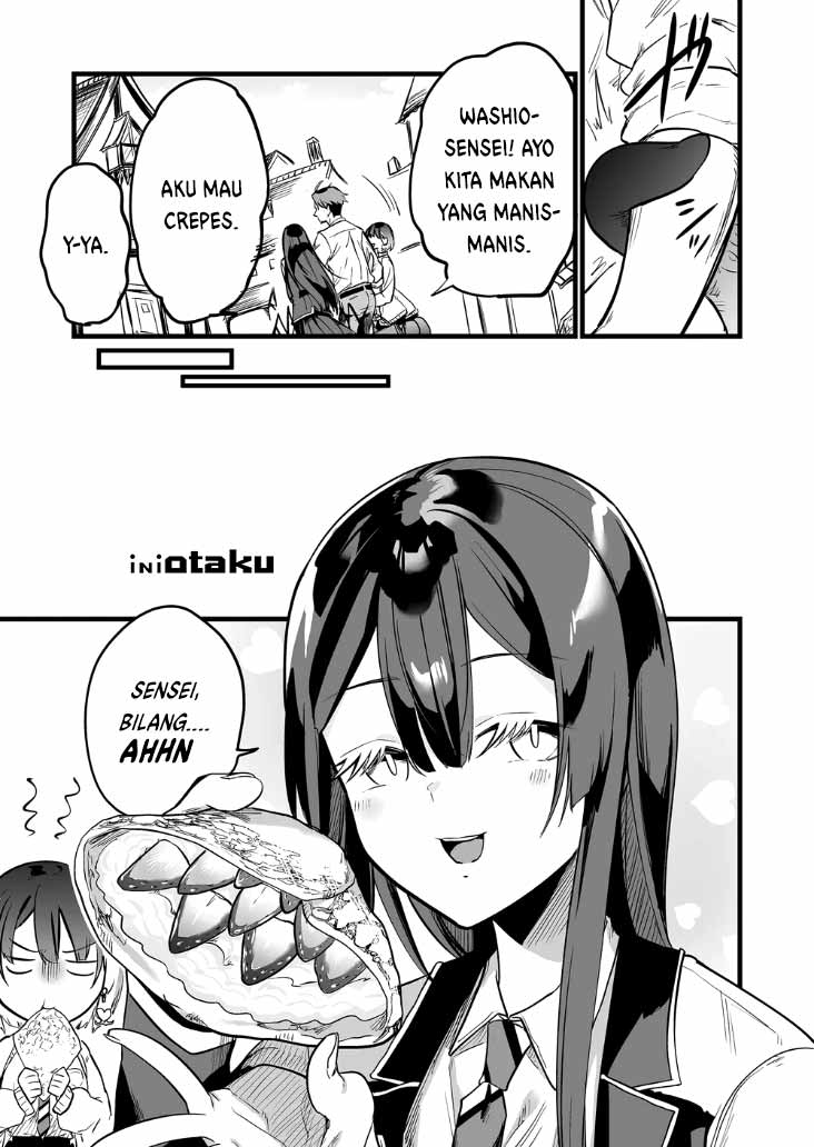 "Ano Toki Tasukete Itadaita Monster Musume desu.": Isekai Ossan Kyoushi Totsuzen no Moteki ni Konwaku suru Chapter 10 - halaman 8