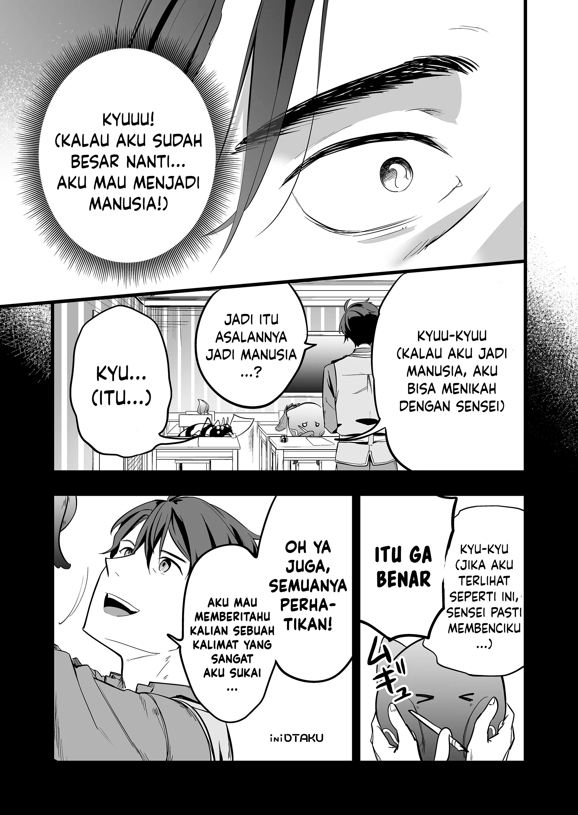 "Ano Toki Tasukete Itadaita Monster Musume desu.": Isekai Ossan Kyoushi Totsuzen no Moteki ni Konwaku suru Chapter 2 - halaman 24
