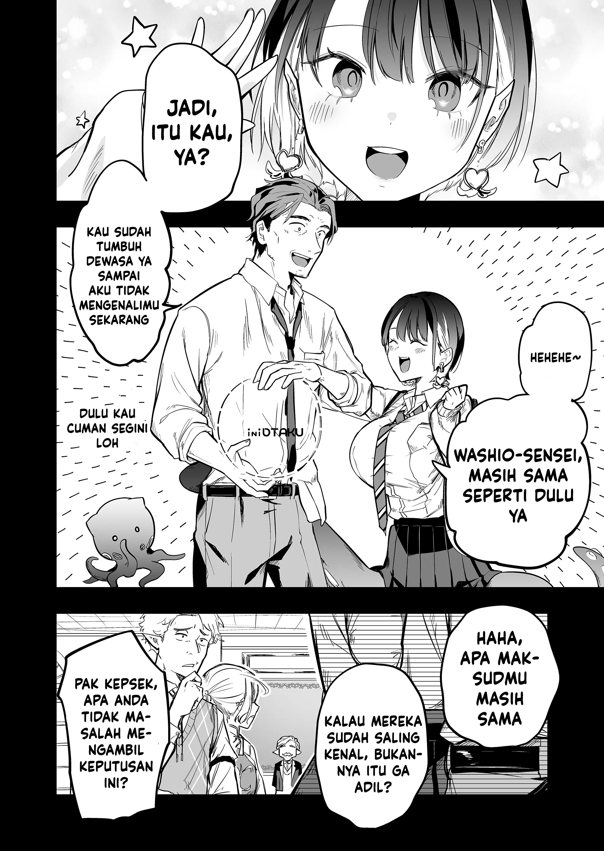 "Ano Toki Tasukete Itadaita Monster Musume desu.": Isekai Ossan Kyoushi Totsuzen no Moteki ni Konwaku suru Chapter 2 - halaman 6