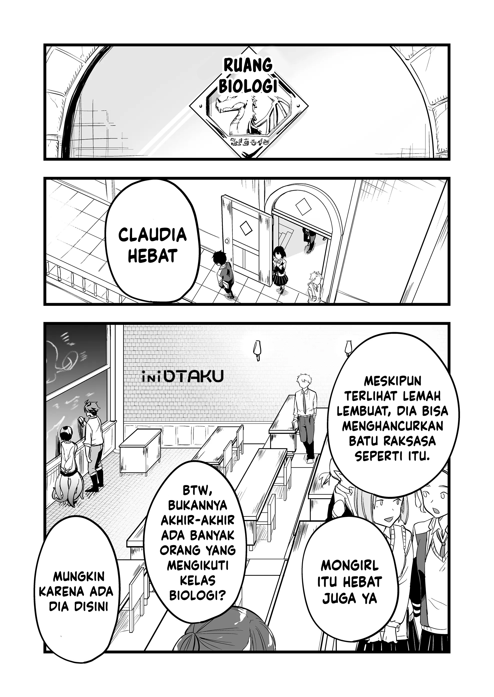 "Ano Toki Tasukete Itadaita Monster Musume desu.": Isekai Ossan Kyoushi Totsuzen no Moteki ni Konwaku suru Chapter 3 - halaman 4