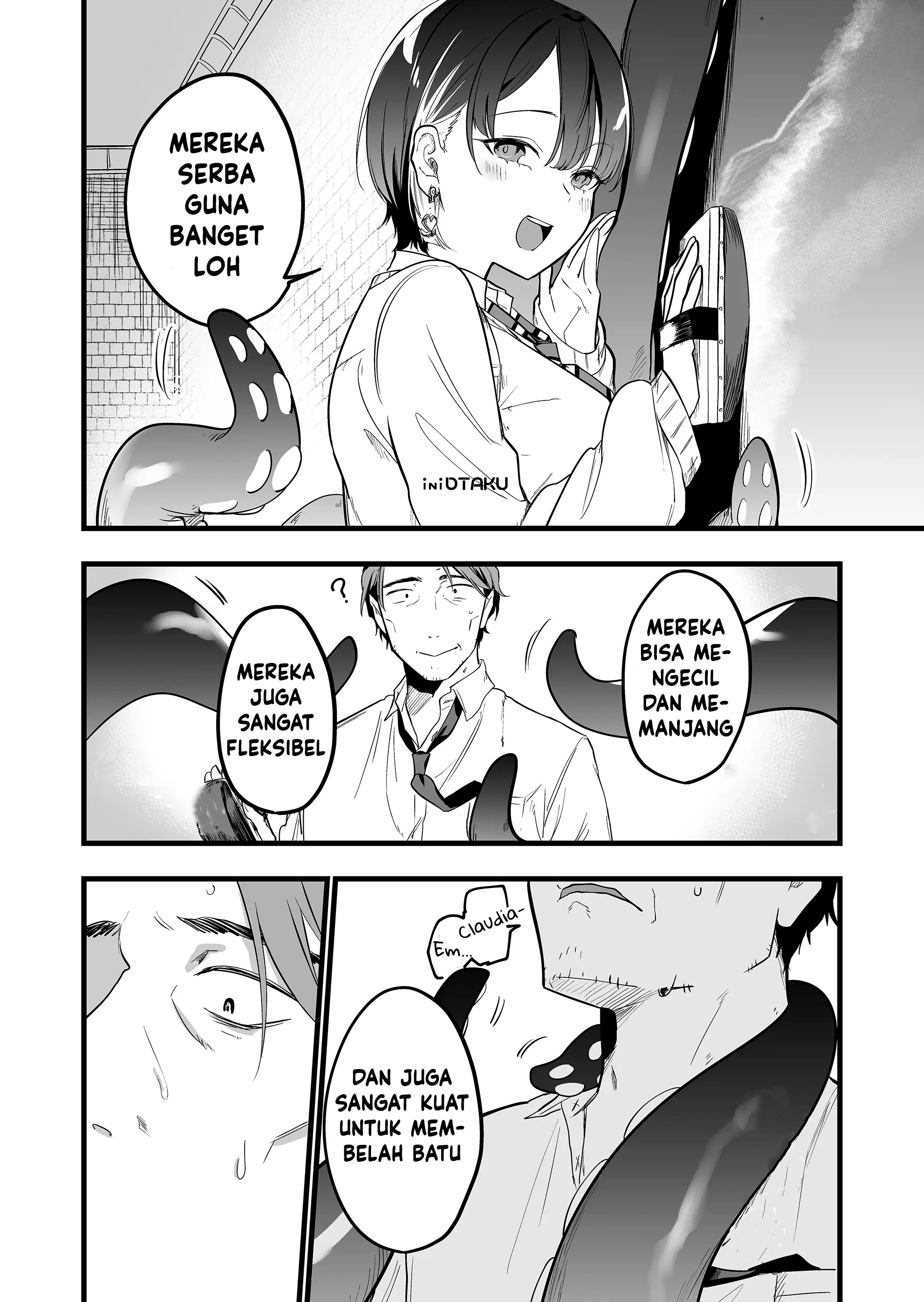 "Ano Toki Tasukete Itadaita Monster Musume desu.": Isekai Ossan Kyoushi Totsuzen no Moteki ni Konwaku suru Chapter 3 - halaman 7