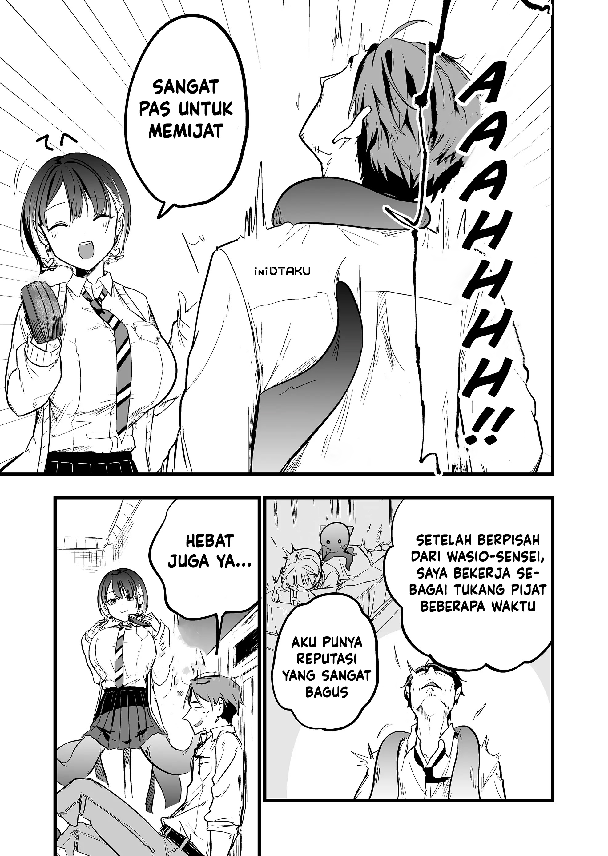 "Ano Toki Tasukete Itadaita Monster Musume desu.": Isekai Ossan Kyoushi Totsuzen no Moteki ni Konwaku suru Chapter 3 - halaman 8