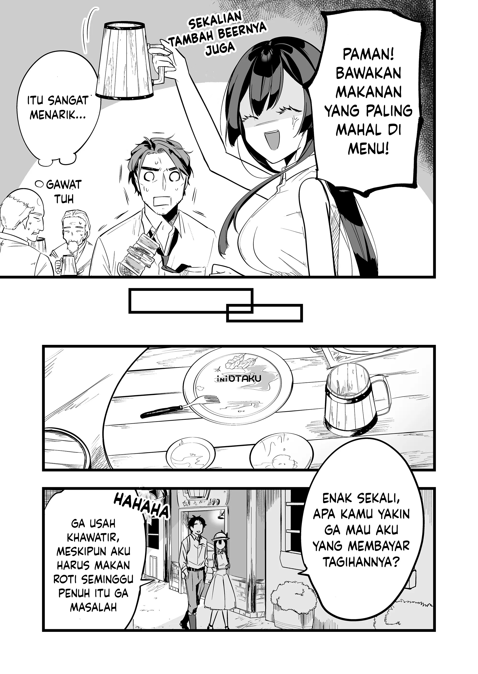 "Ano Toki Tasukete Itadaita Monster Musume desu.": Isekai Ossan Kyoushi Totsuzen no Moteki ni Konwaku suru Chapter 4 - halaman 13