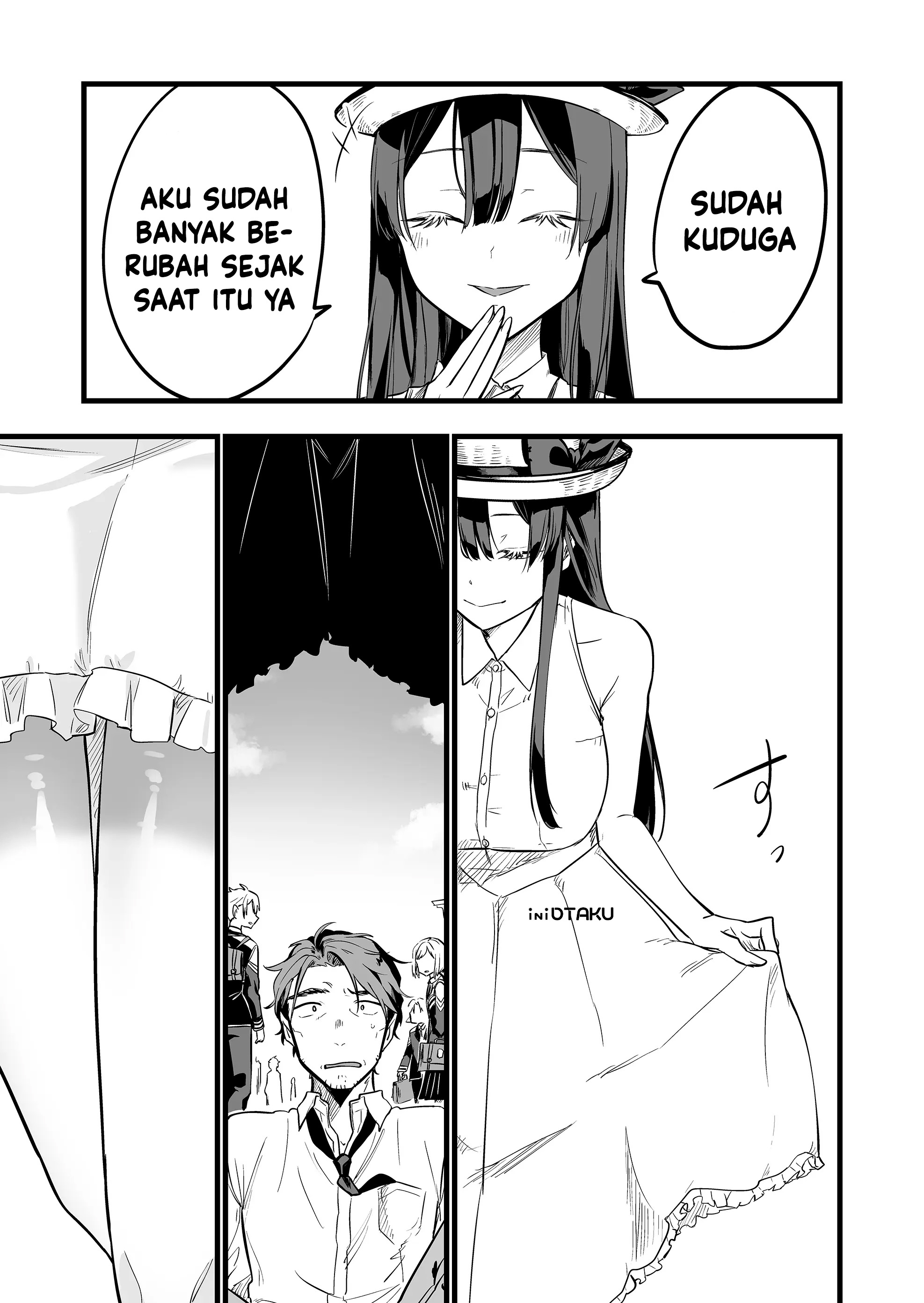 "Ano Toki Tasukete Itadaita Monster Musume desu.": Isekai Ossan Kyoushi Totsuzen no Moteki ni Konwaku suru Chapter 4 - halaman 4