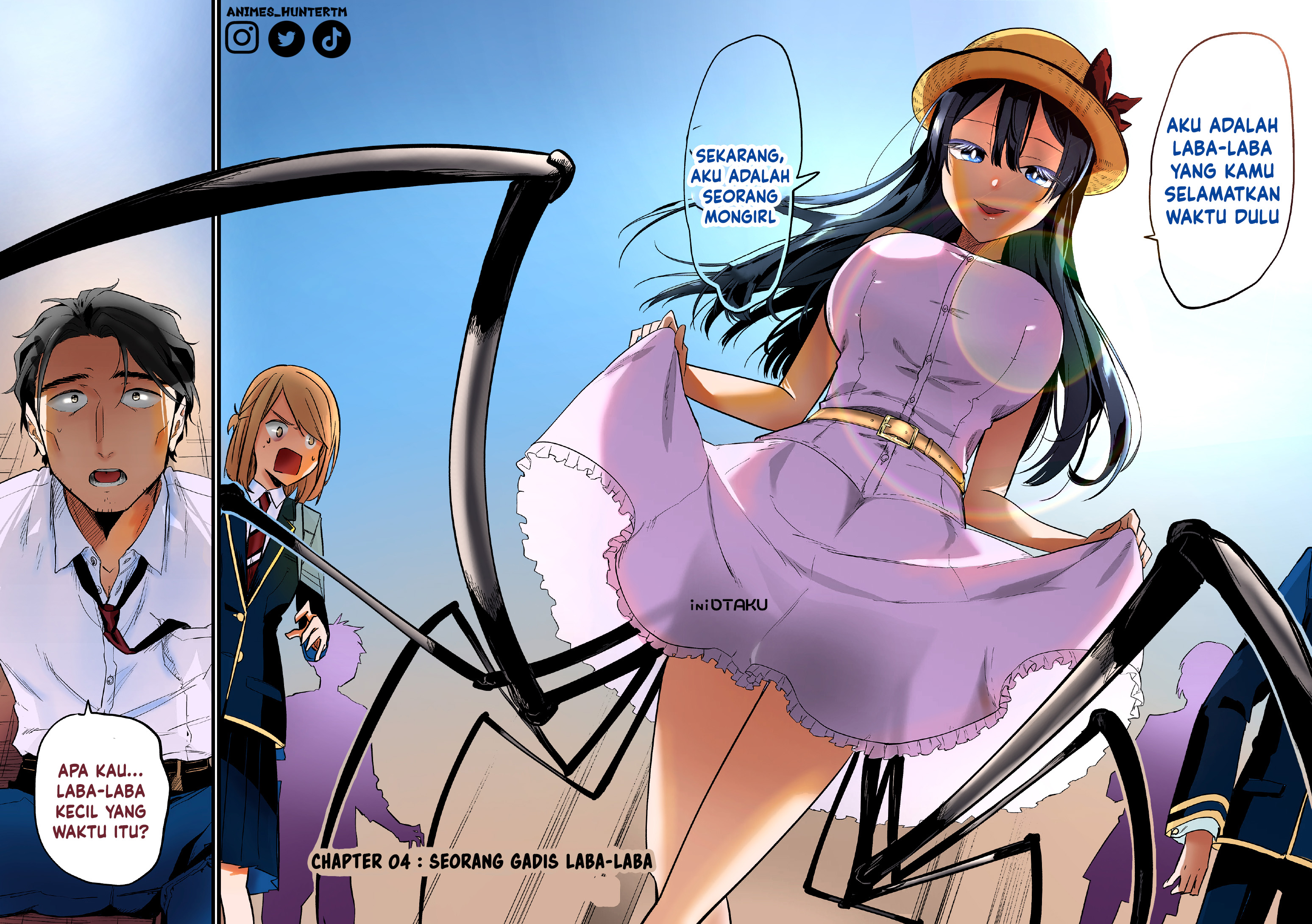 "Ano Toki Tasukete Itadaita Monster Musume desu.": Isekai Ossan Kyoushi Totsuzen no Moteki ni Konwaku suru Chapter 4 - halaman 5