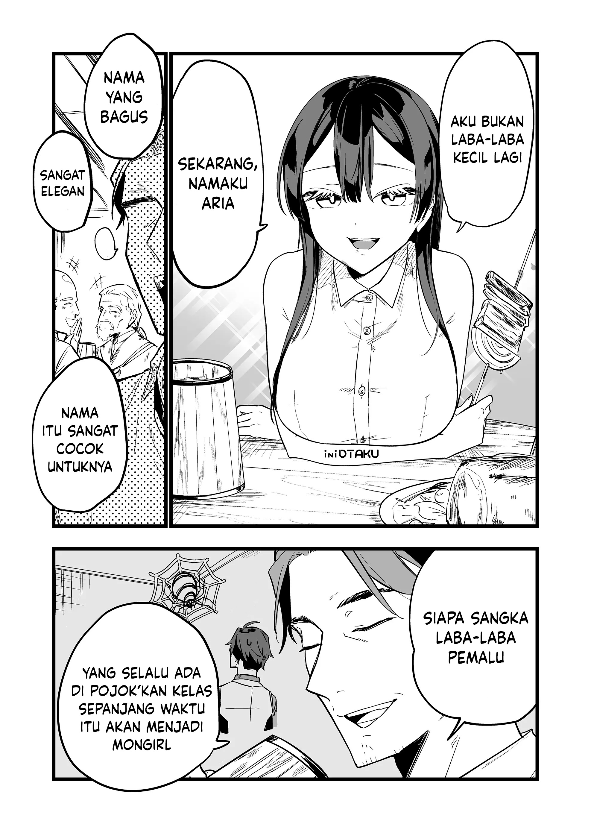 "Ano Toki Tasukete Itadaita Monster Musume desu.": Isekai Ossan Kyoushi Totsuzen no Moteki ni Konwaku suru Chapter 4 - halaman 9