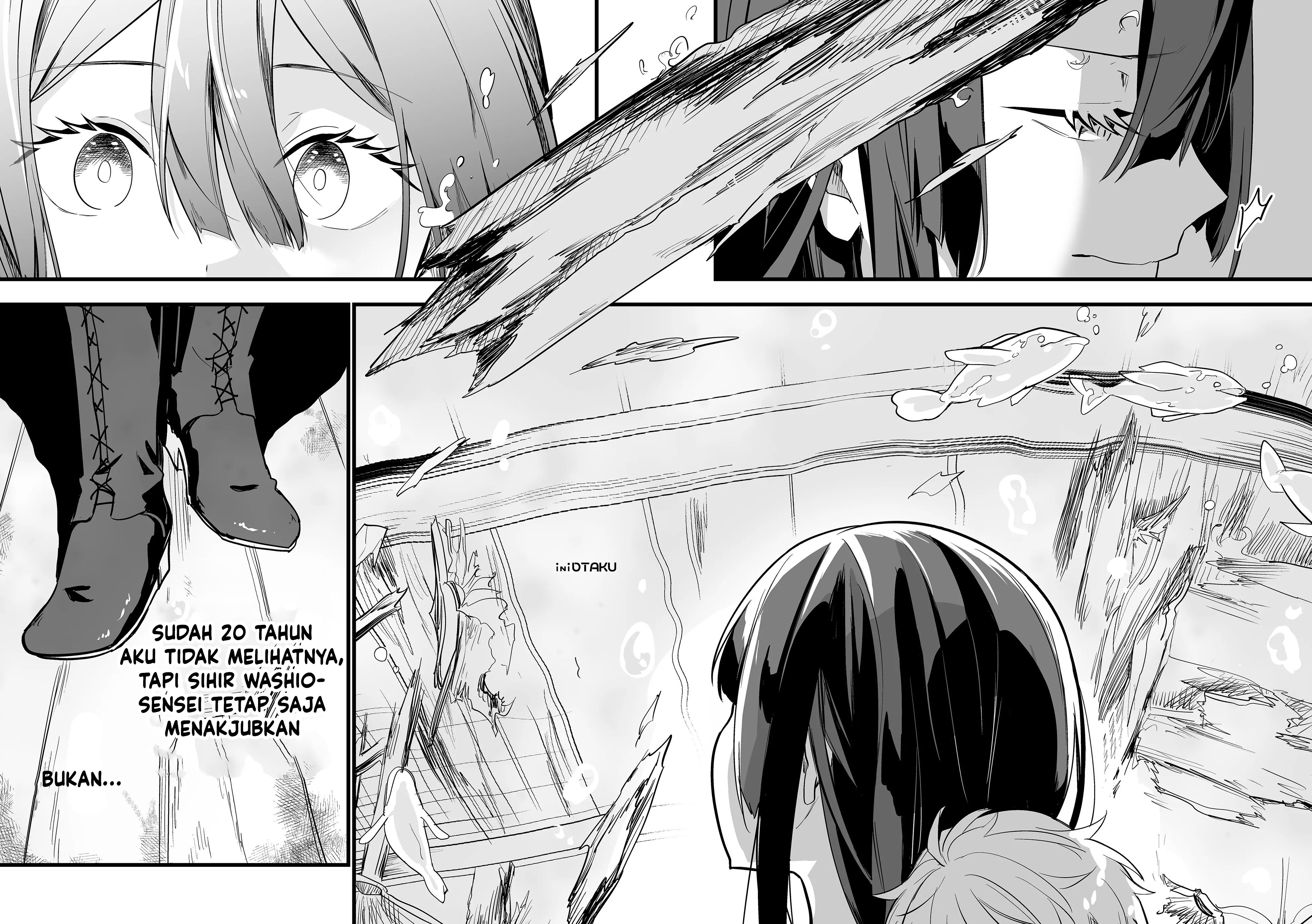 "Ano Toki Tasukete Itadaita Monster Musume desu.": Isekai Ossan Kyoushi Totsuzen no Moteki ni Konwaku suru Chapter 5 - halaman 14
