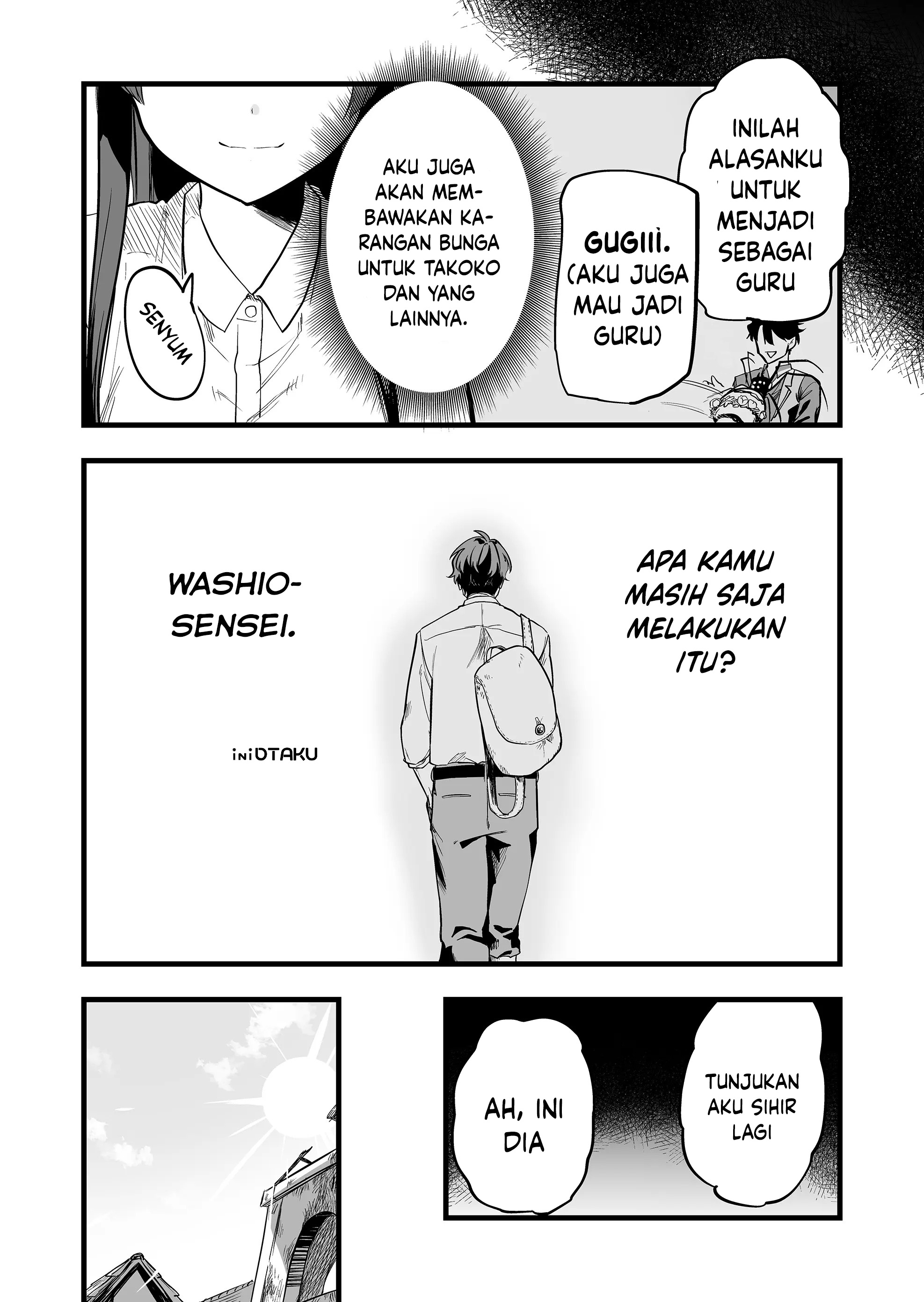 "Ano Toki Tasukete Itadaita Monster Musume desu.": Isekai Ossan Kyoushi Totsuzen no Moteki ni Konwaku suru Chapter 6 - halaman 13