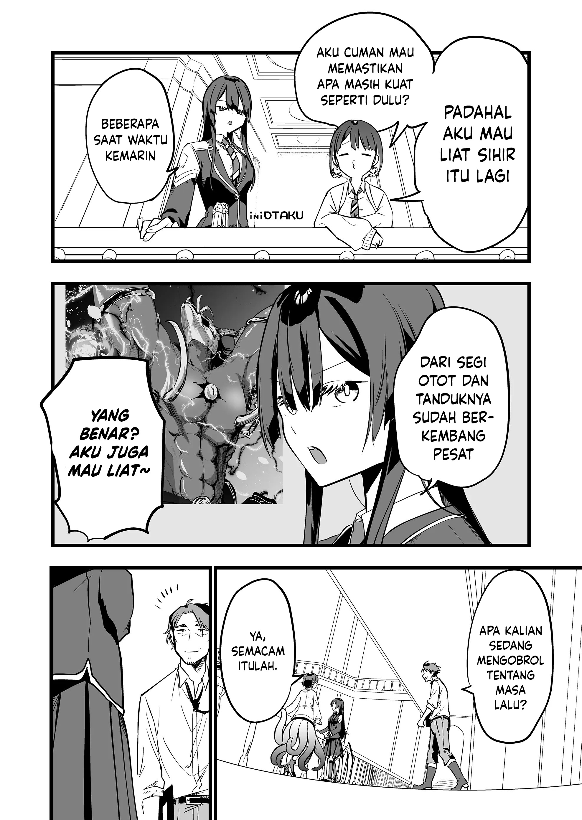 "Ano Toki Tasukete Itadaita Monster Musume desu.": Isekai Ossan Kyoushi Totsuzen no Moteki ni Konwaku suru Chapter 6 - halaman 16