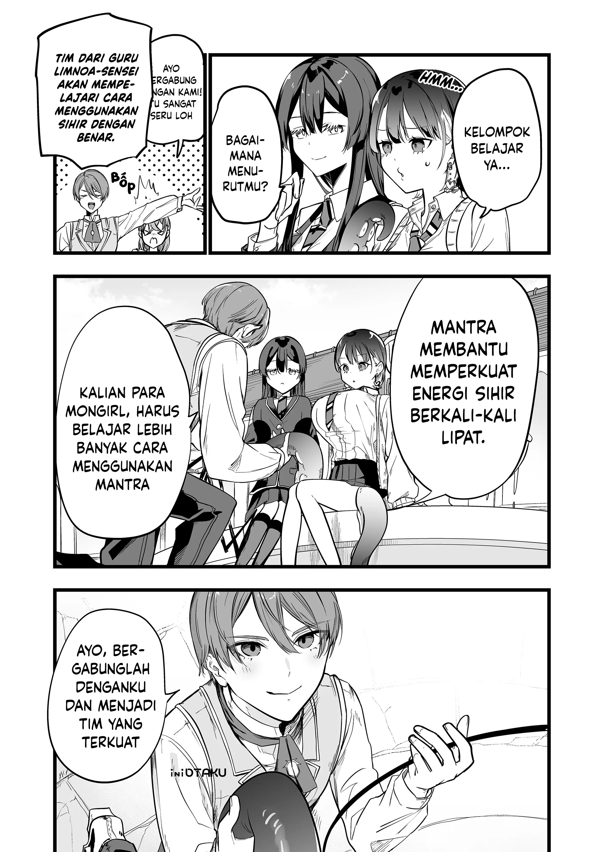 "Ano Toki Tasukete Itadaita Monster Musume desu.": Isekai Ossan Kyoushi Totsuzen no Moteki ni Konwaku suru Chapter 7 - halaman 10