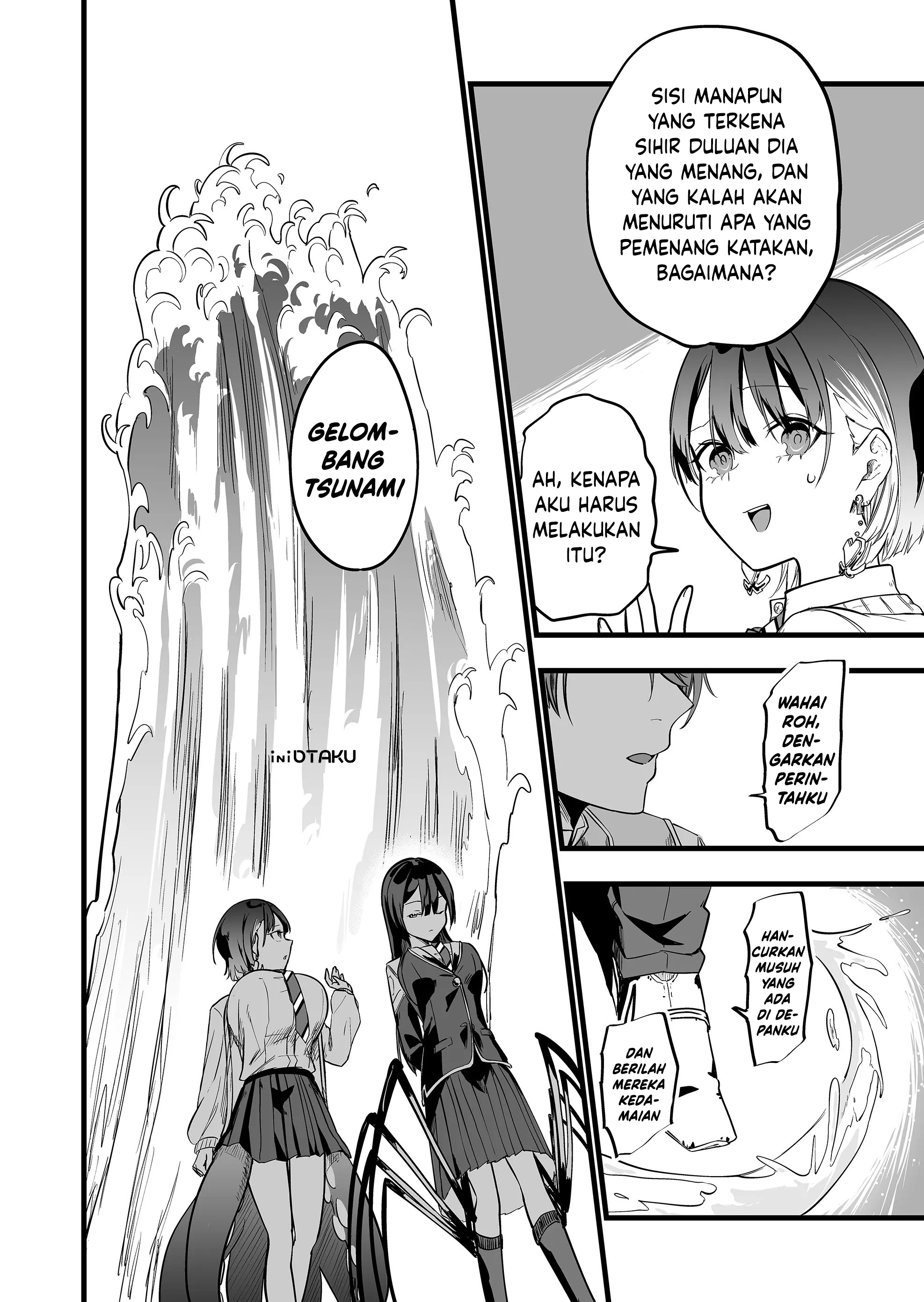 "Ano Toki Tasukete Itadaita Monster Musume desu.": Isekai Ossan Kyoushi Totsuzen no Moteki ni Konwaku suru Chapter 7 - halaman 13