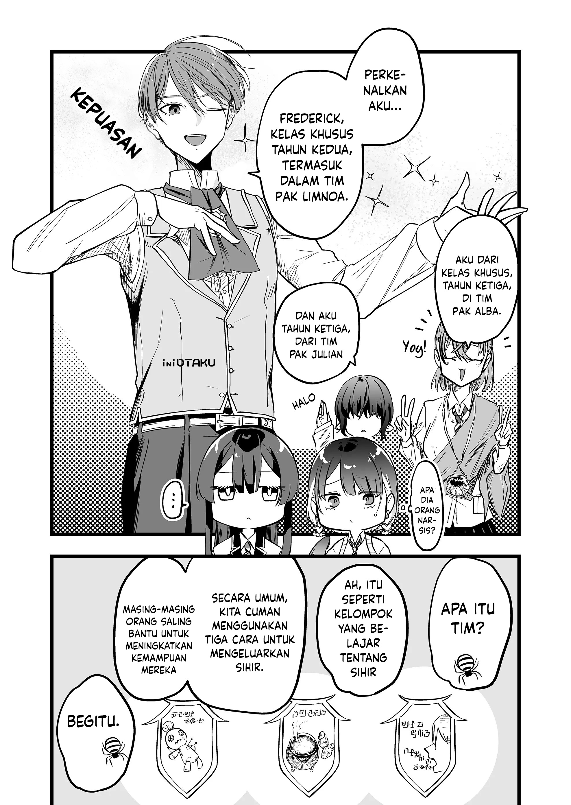 "Ano Toki Tasukete Itadaita Monster Musume desu.": Isekai Ossan Kyoushi Totsuzen no Moteki ni Konwaku suru Chapter 7 - halaman 9