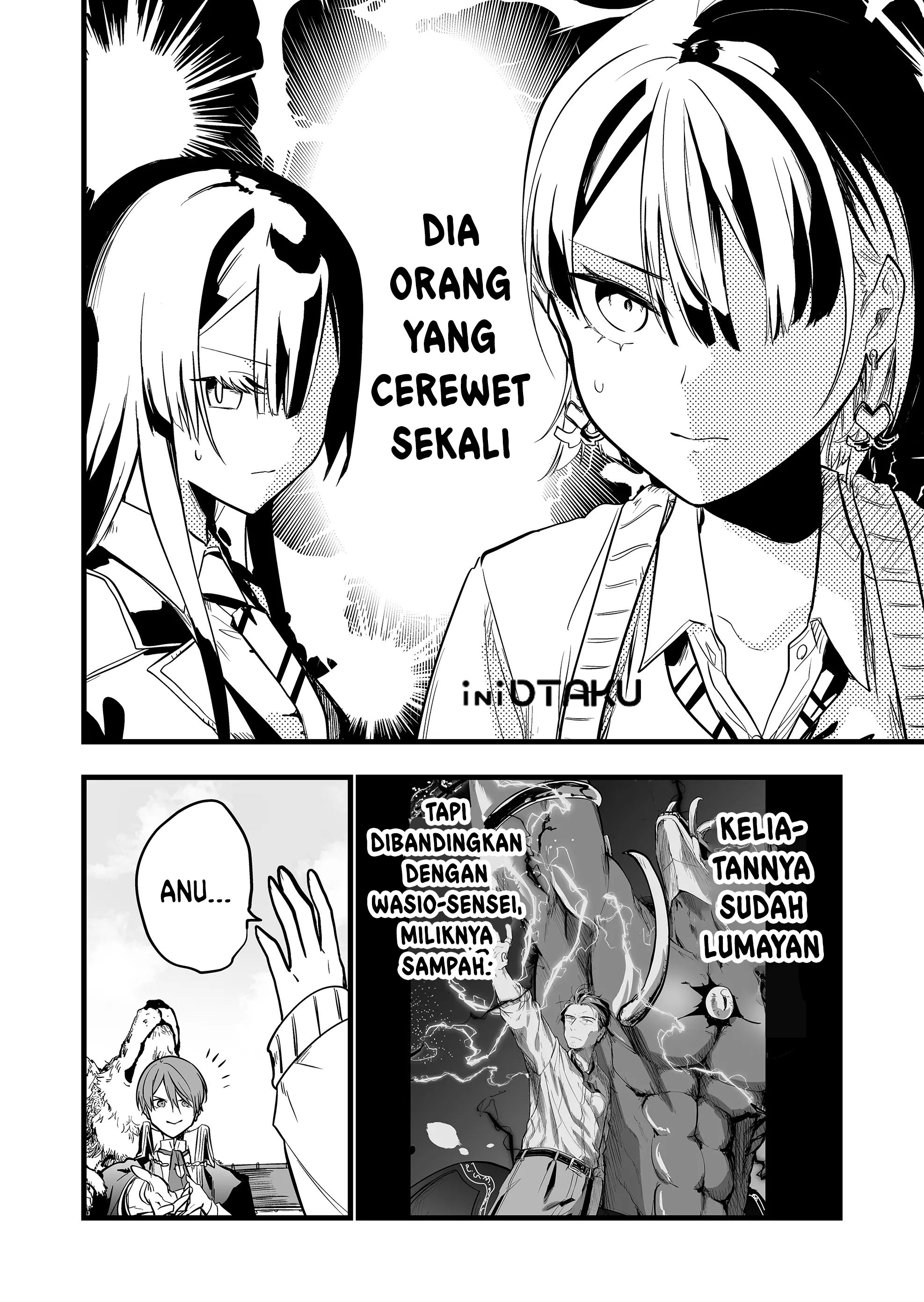 "Ano Toki Tasukete Itadaita Monster Musume desu.": Isekai Ossan Kyoushi Totsuzen no Moteki ni Konwaku suru Chapter 8 - halaman 11