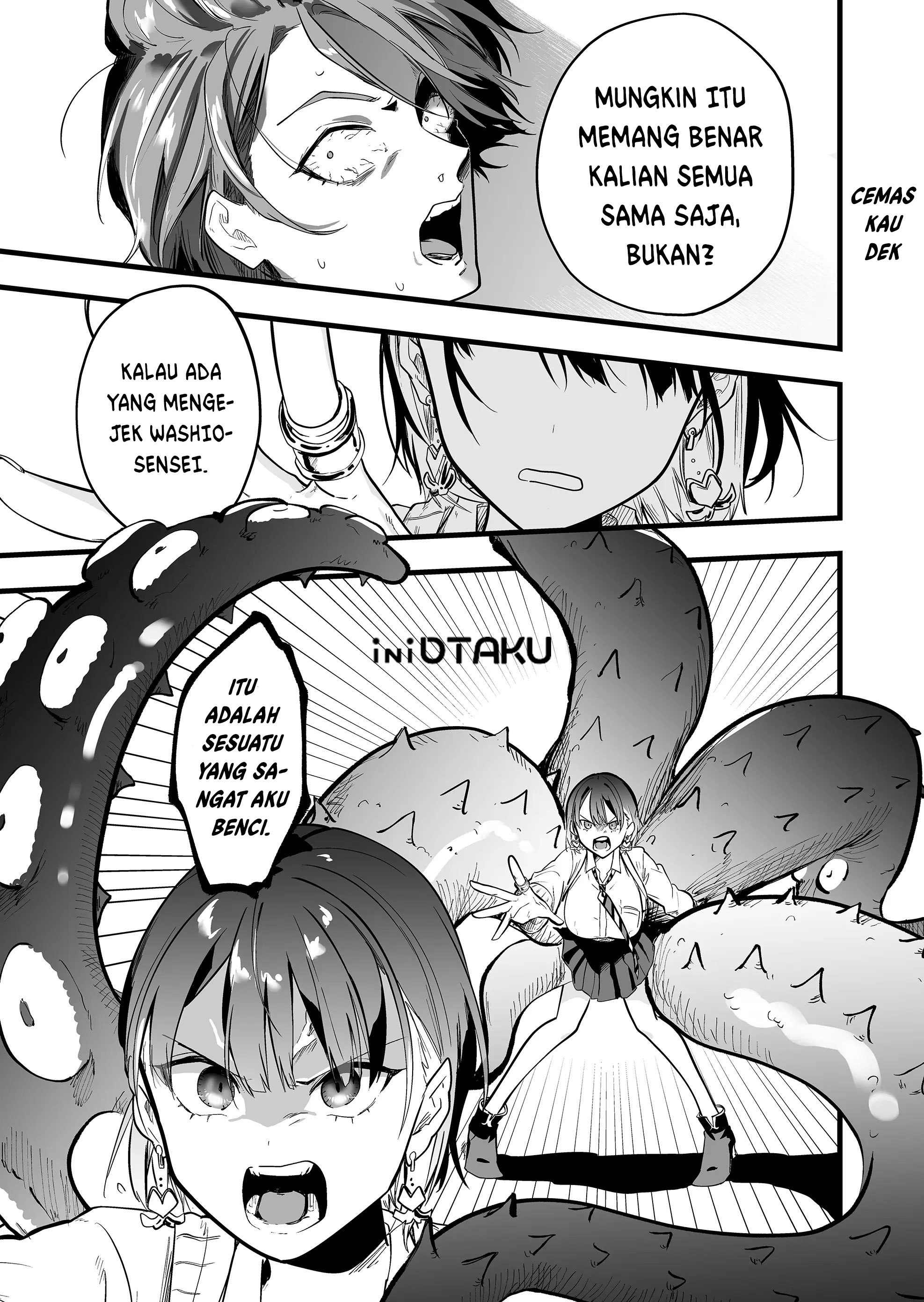 "Ano Toki Tasukete Itadaita Monster Musume desu.": Isekai Ossan Kyoushi Totsuzen no Moteki ni Konwaku suru Chapter 8 - halaman 16
