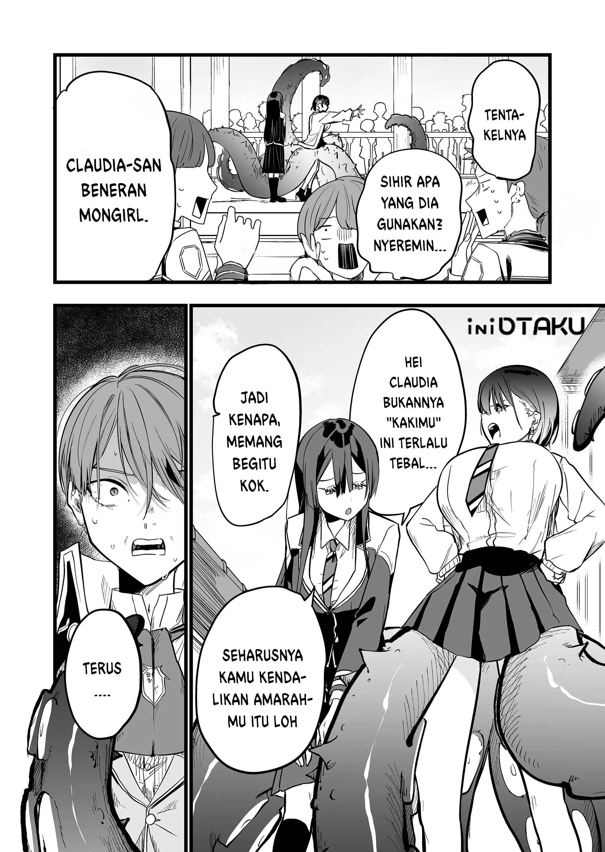 "Ano Toki Tasukete Itadaita Monster Musume desu.": Isekai Ossan Kyoushi Totsuzen no Moteki ni Konwaku suru Chapter 8 - halaman 17