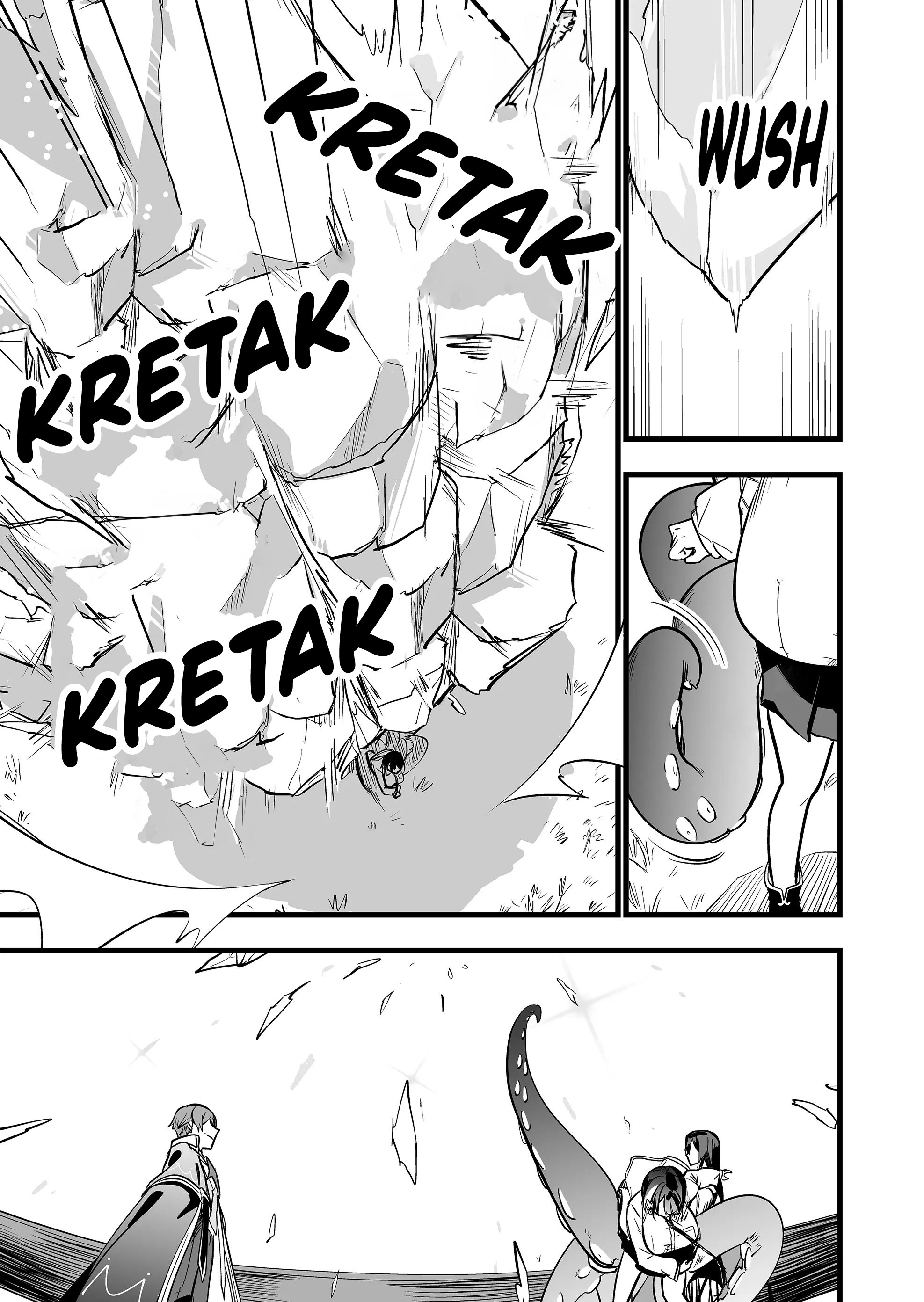 "Ano Toki Tasukete Itadaita Monster Musume desu.": Isekai Ossan Kyoushi Totsuzen no Moteki ni Konwaku suru Chapter 8 - halaman 8