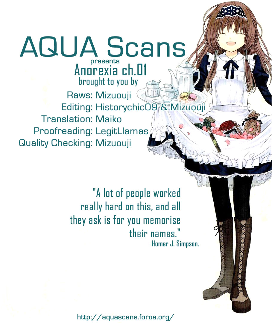 Anorexia: Shikabane Hanako wa Kyoshokushou Chapter 1 - halaman 43