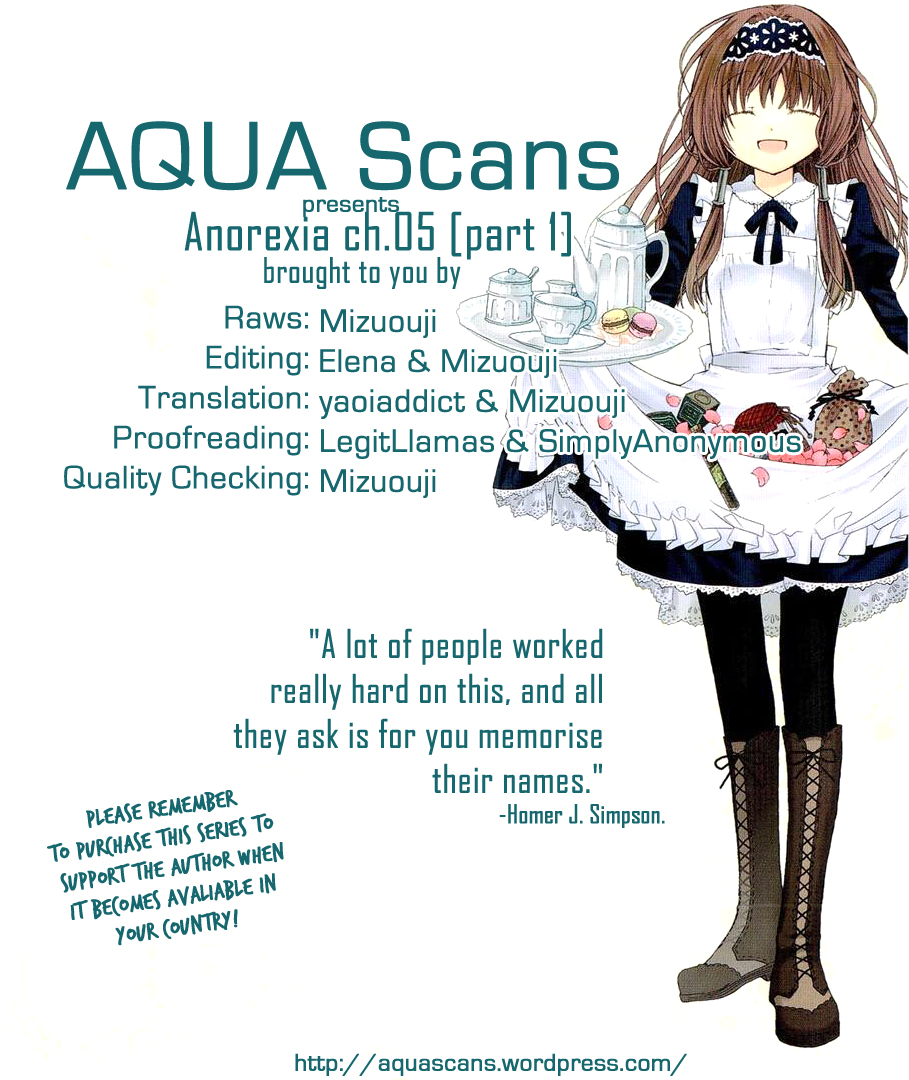 Anorexia: Shikabane Hanako wa Kyoshokushou Chapter 5 - halaman 31