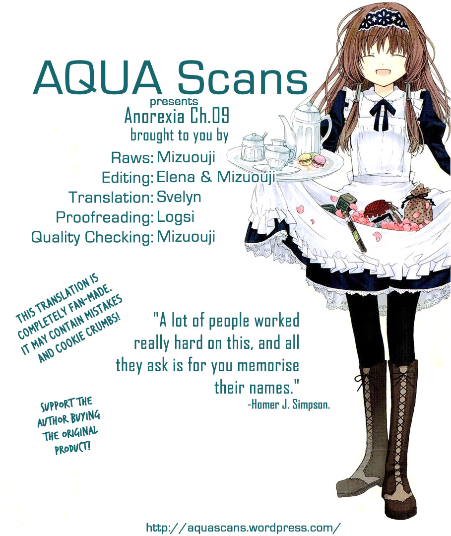 Anorexia: Shikabane Hanako wa Kyoshokushou Chapter 9 - halaman 41