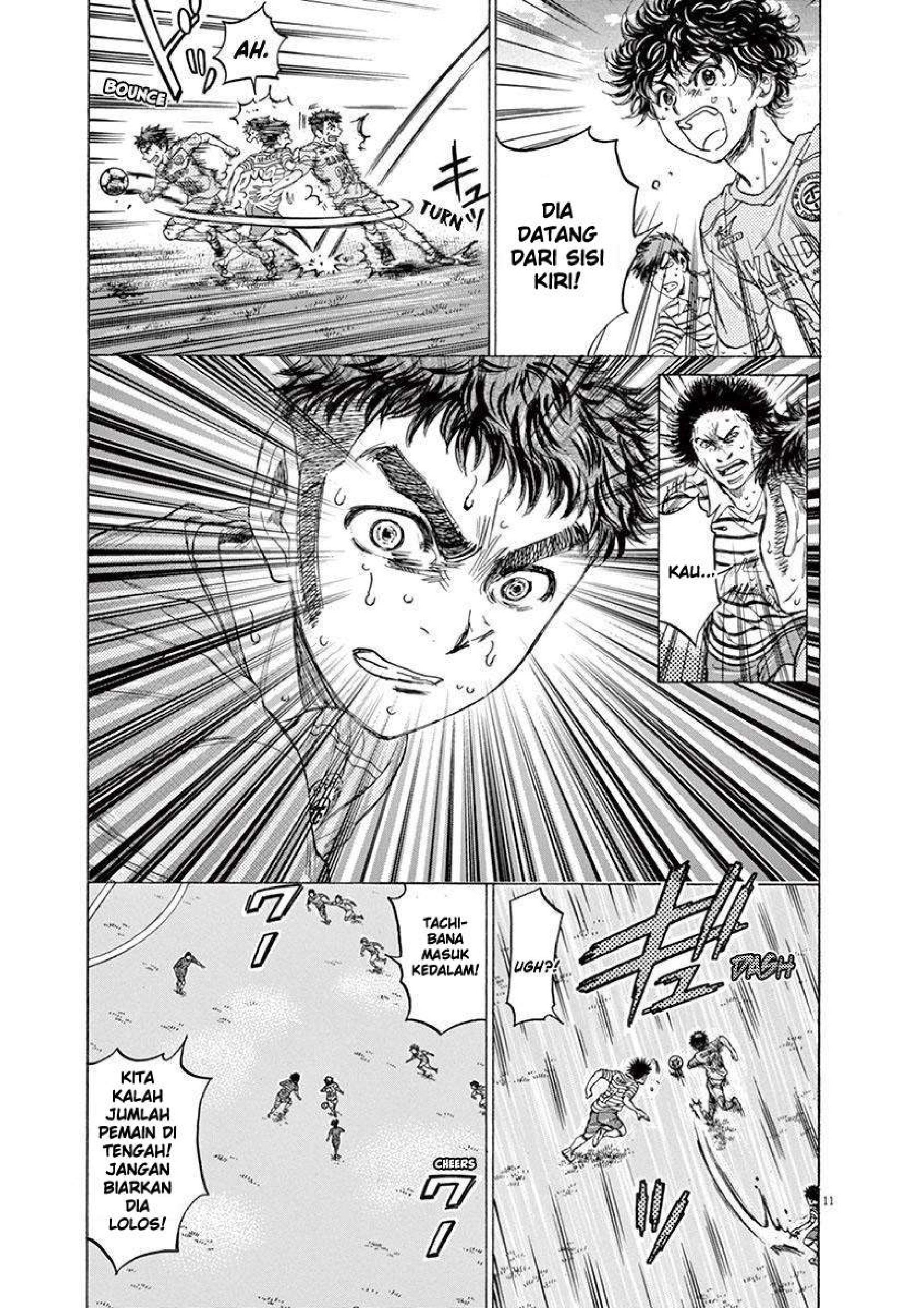 Ao Ashi Chapter 101 - halaman 10