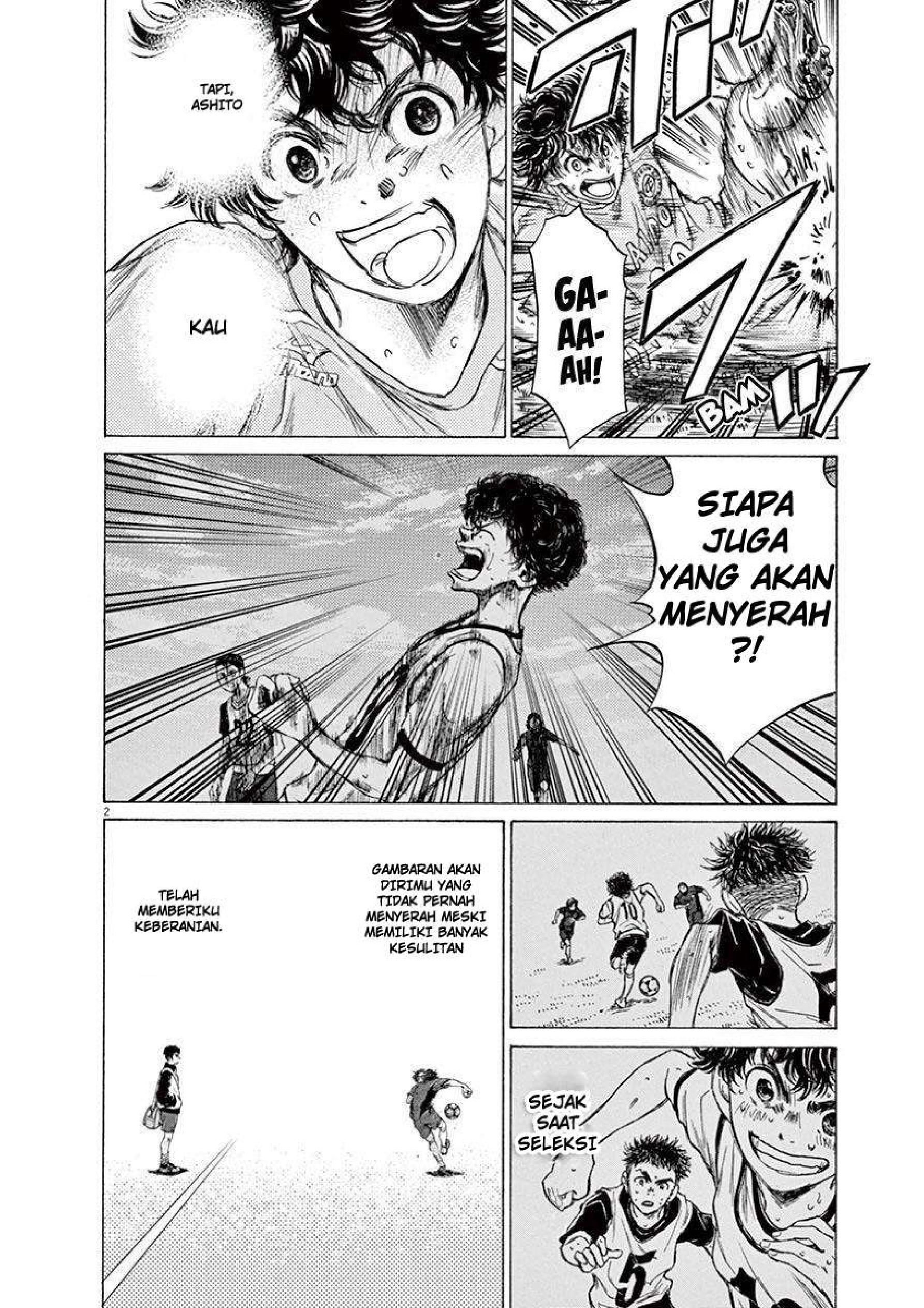 Ao Ashi Chapter 101 - halaman 2