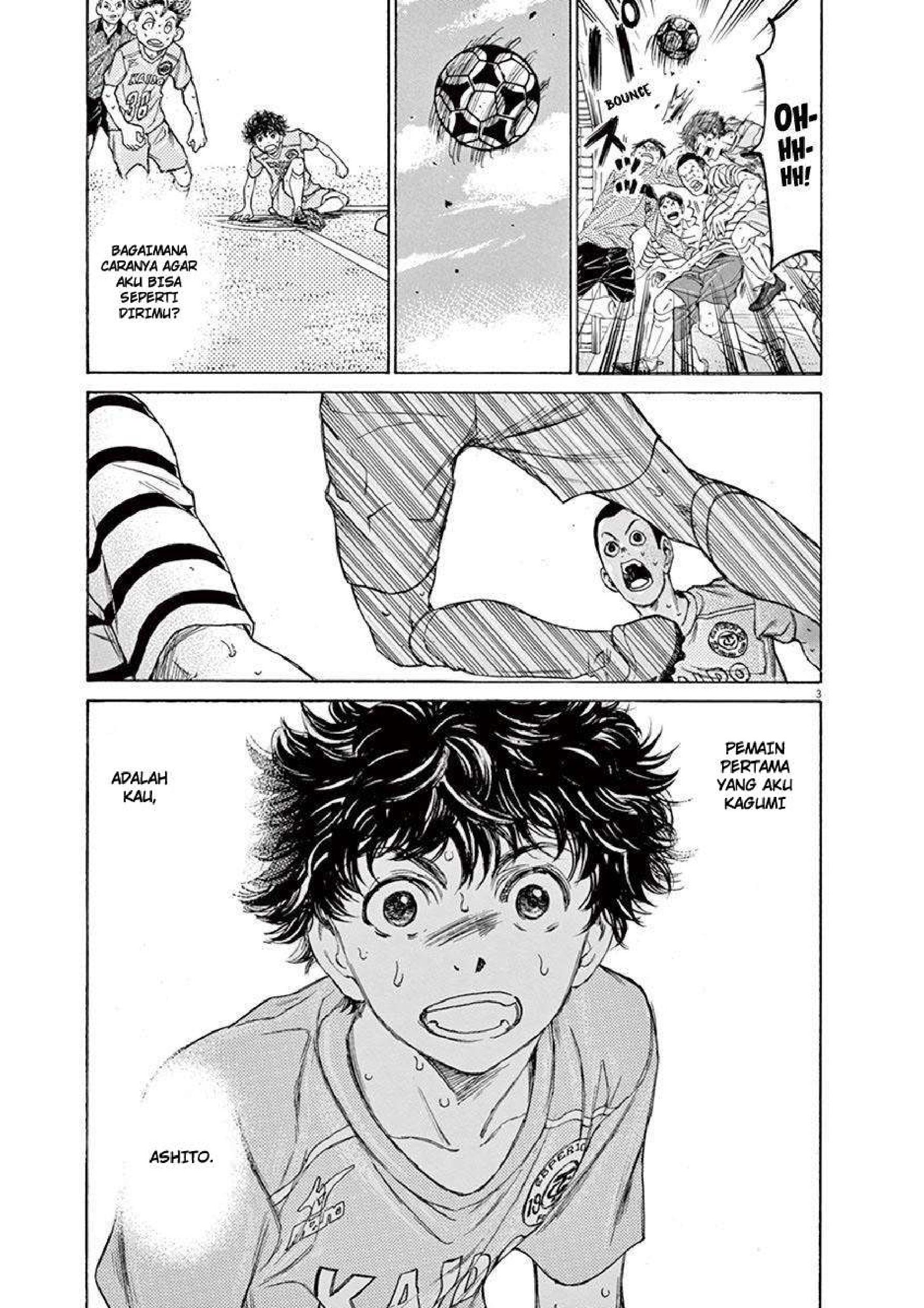 Ao Ashi Chapter 101 - halaman 3