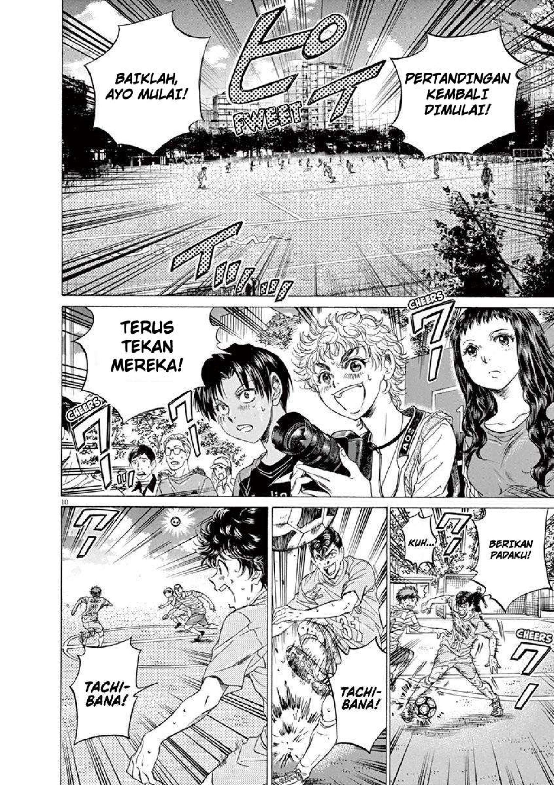 Ao Ashi Chapter 101 - halaman 9