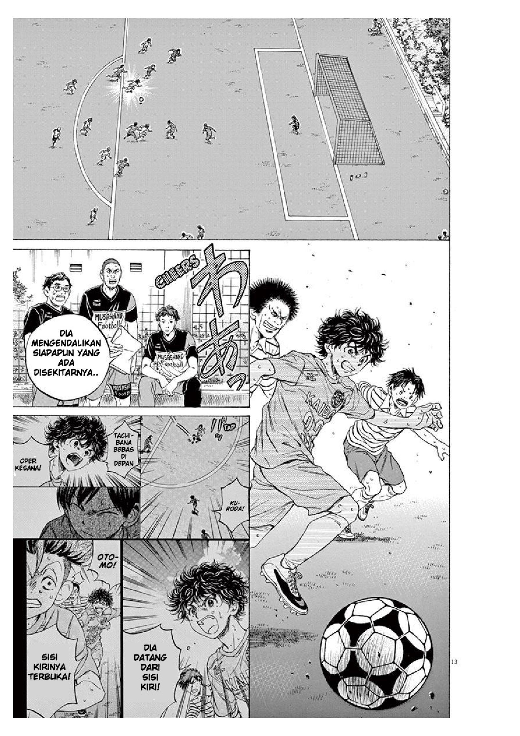 Ao Ashi Chapter 102 - halaman 13